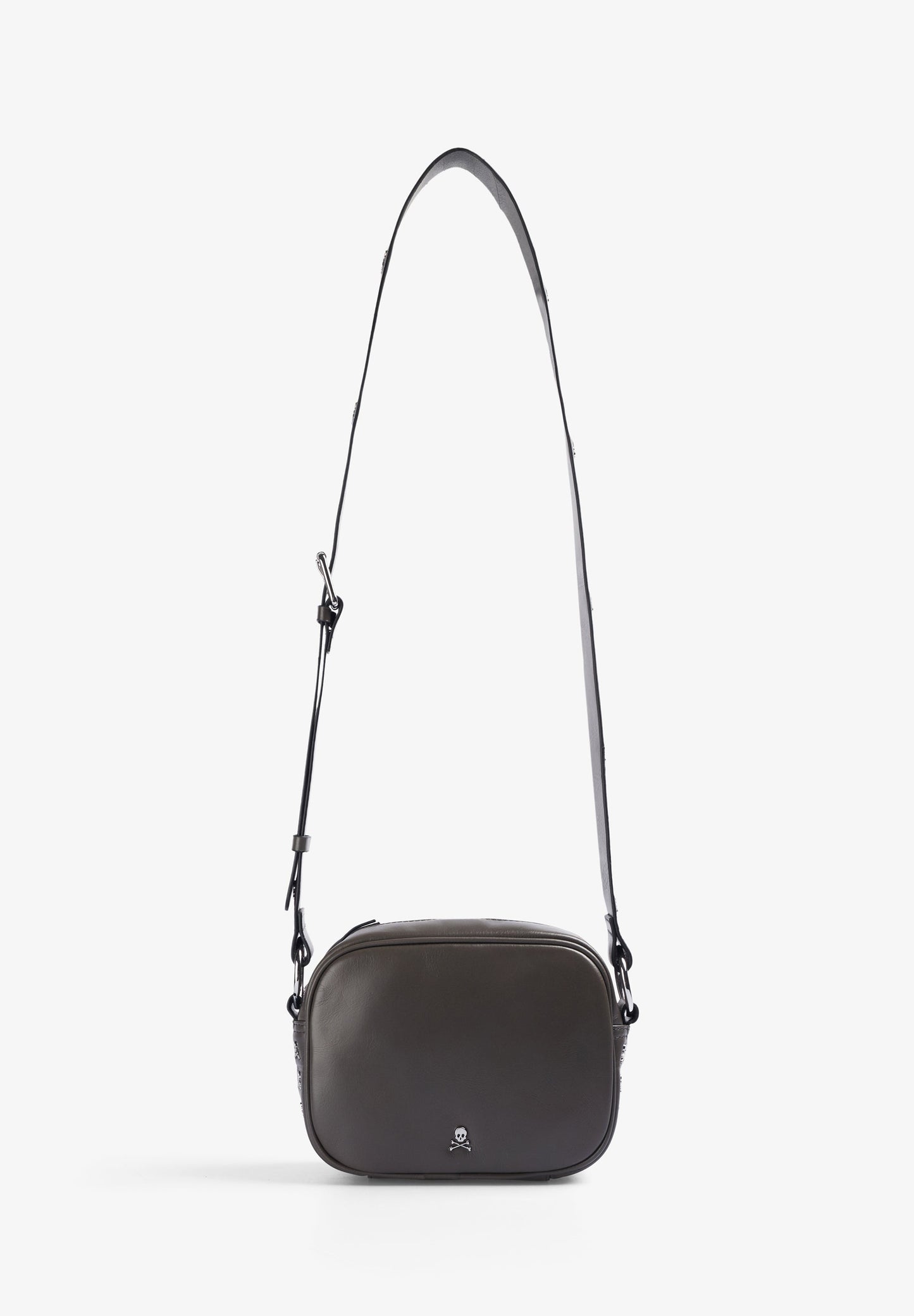 BOLSO BANDOLERA PIEL CALAVERA - Scalpers
