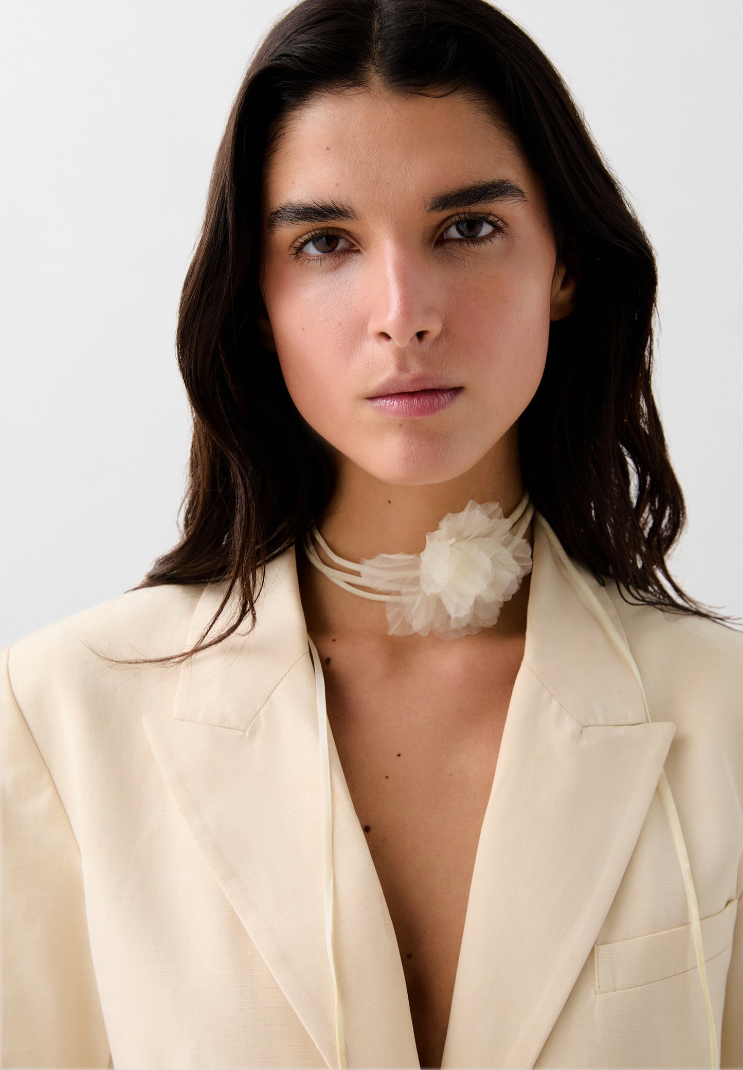 BLAZER WITH MOTHER-OF-PEARL BUTTONS