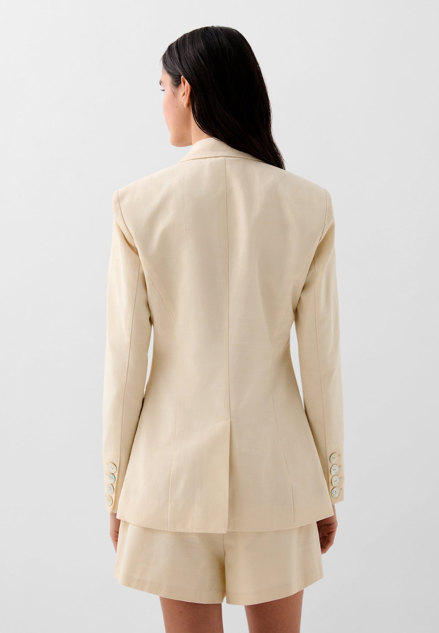 BLAZER WITH MOTHER-OF-PEARL BUTTONS