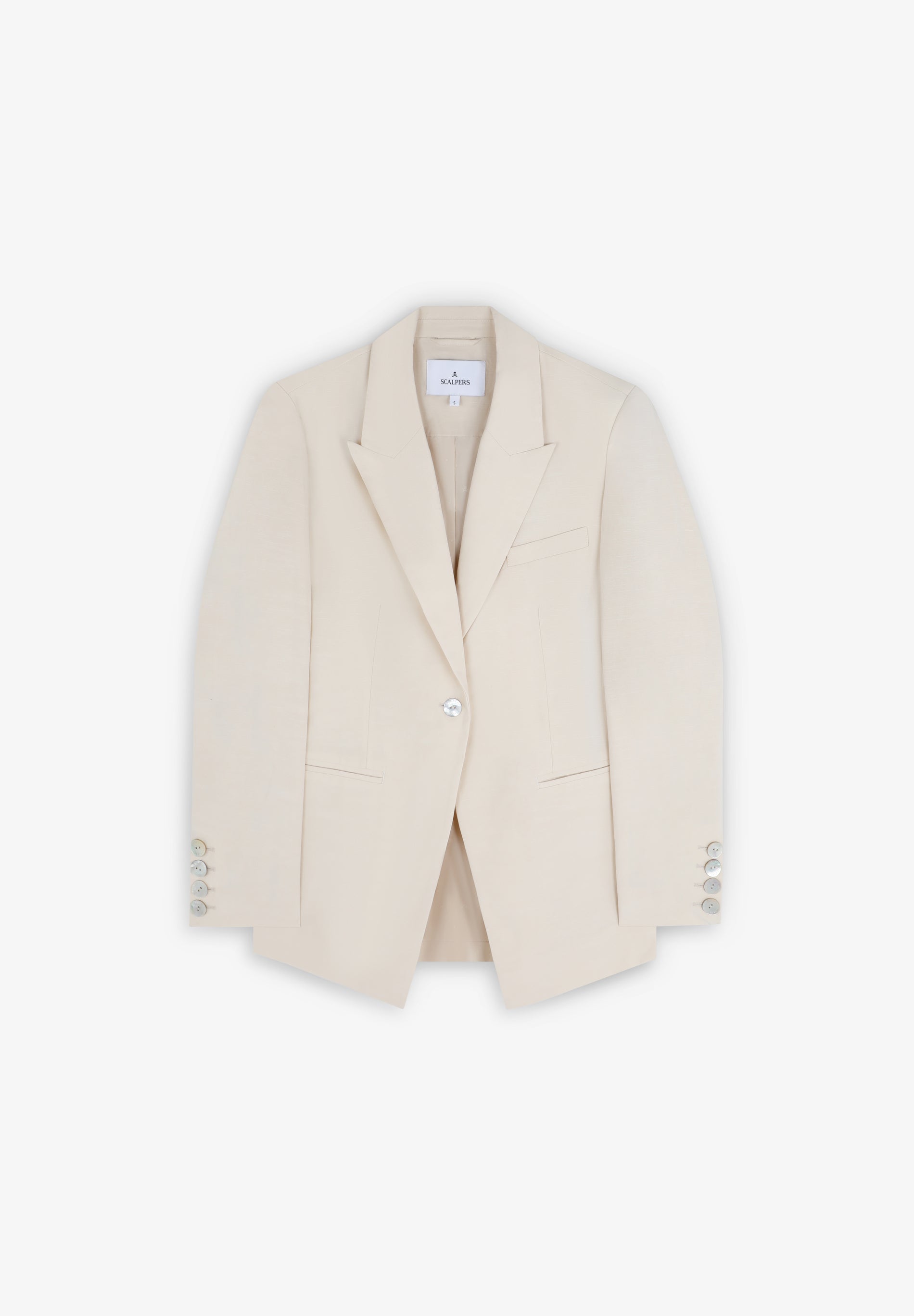 BLAZER WITH MOTHER-OF-PEARL BUTTONS
