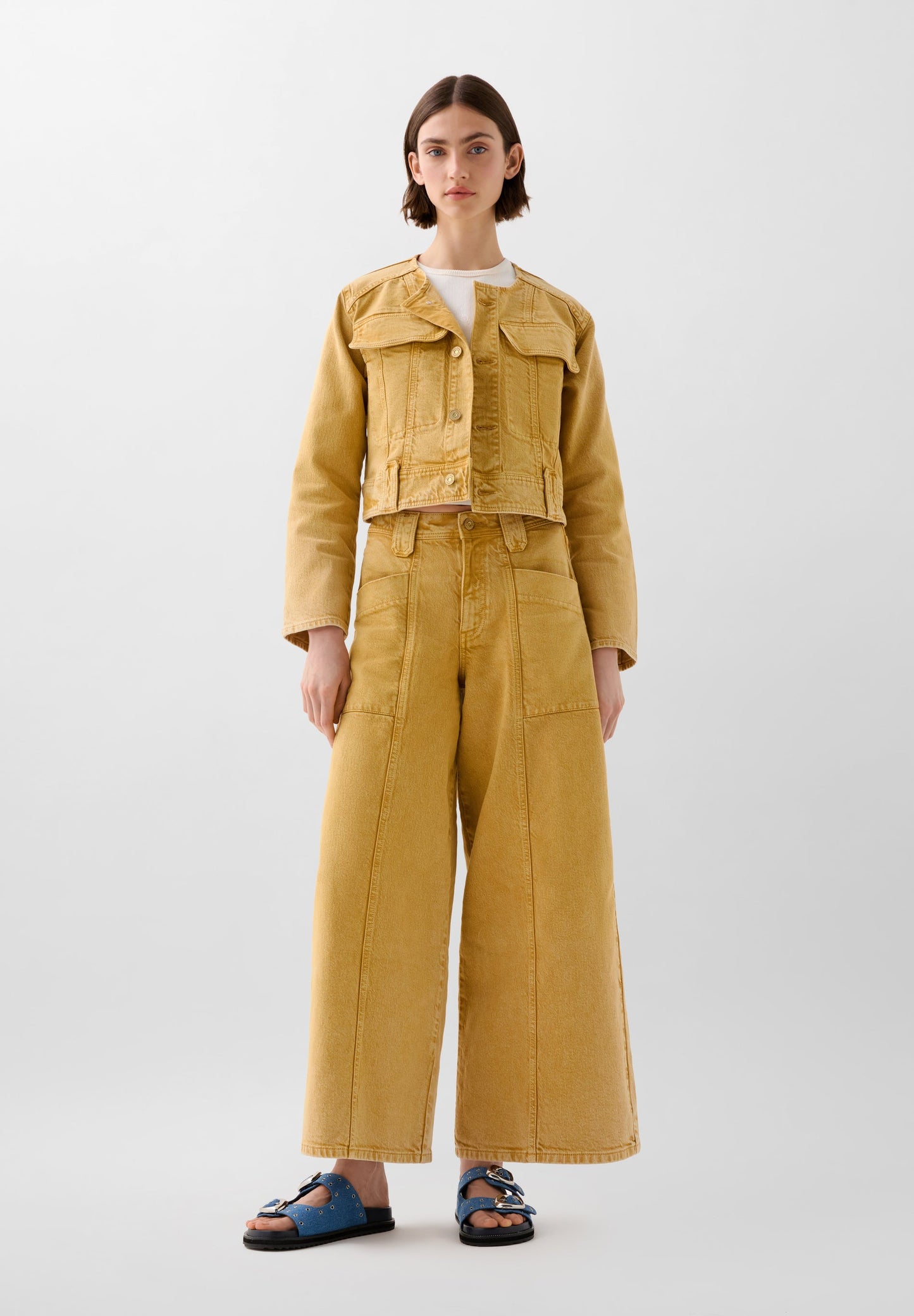 SC WASHED DENIM JACKET