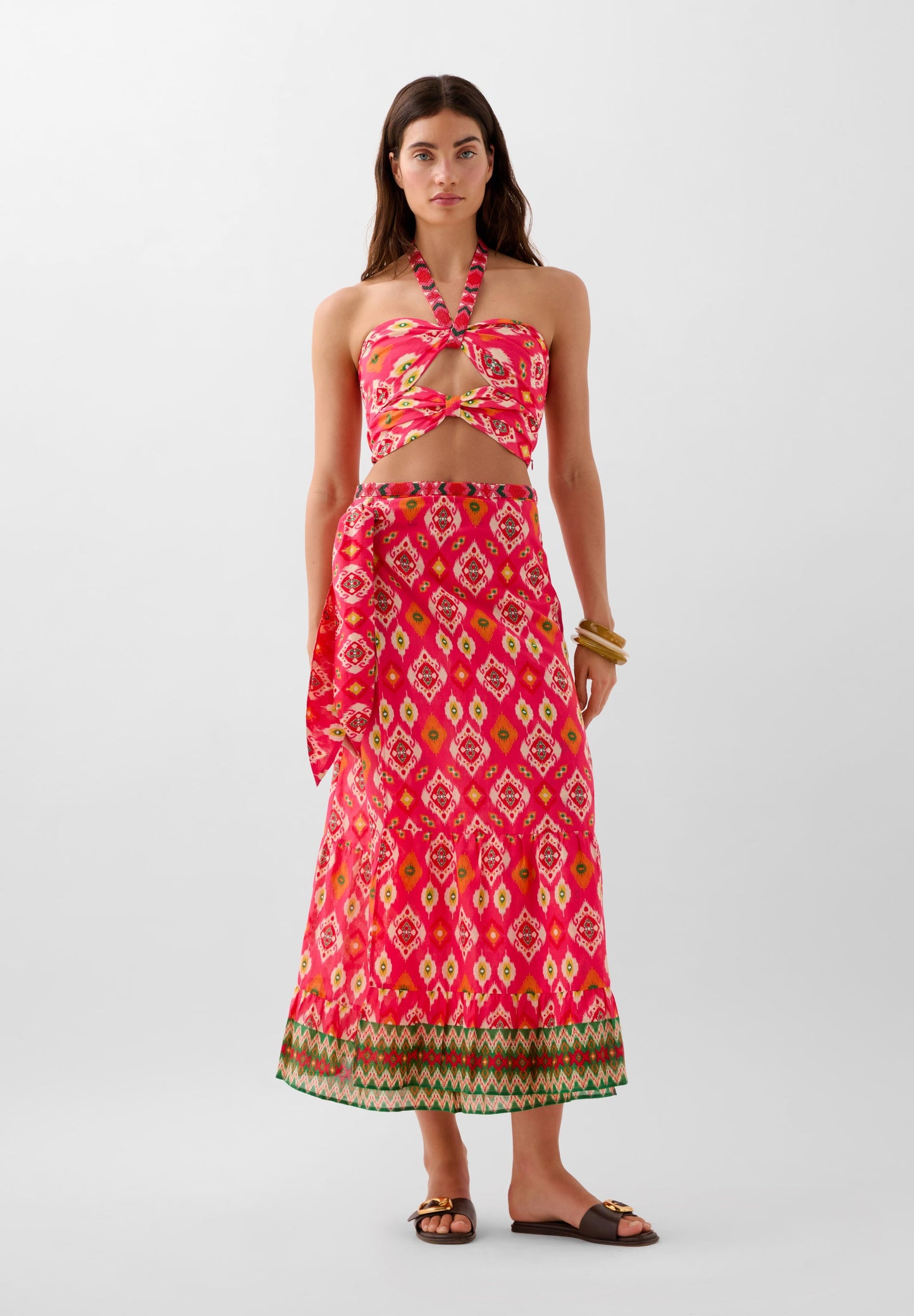 SC IKAT COR SKIRT