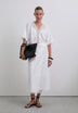 SARONG SKIRT WITH LACE DETAILS