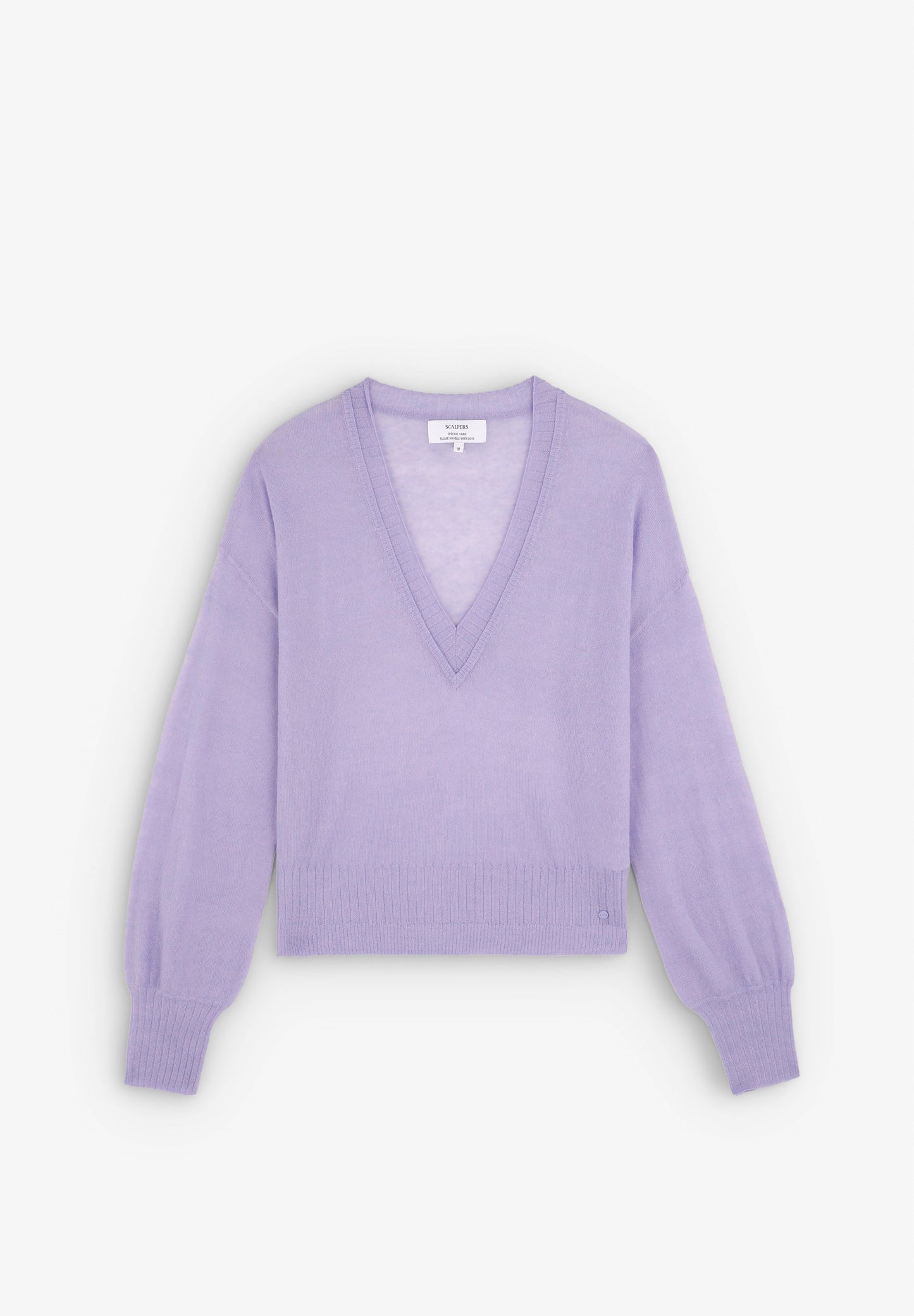 SWEATER WITH NECKLINE DETAIL