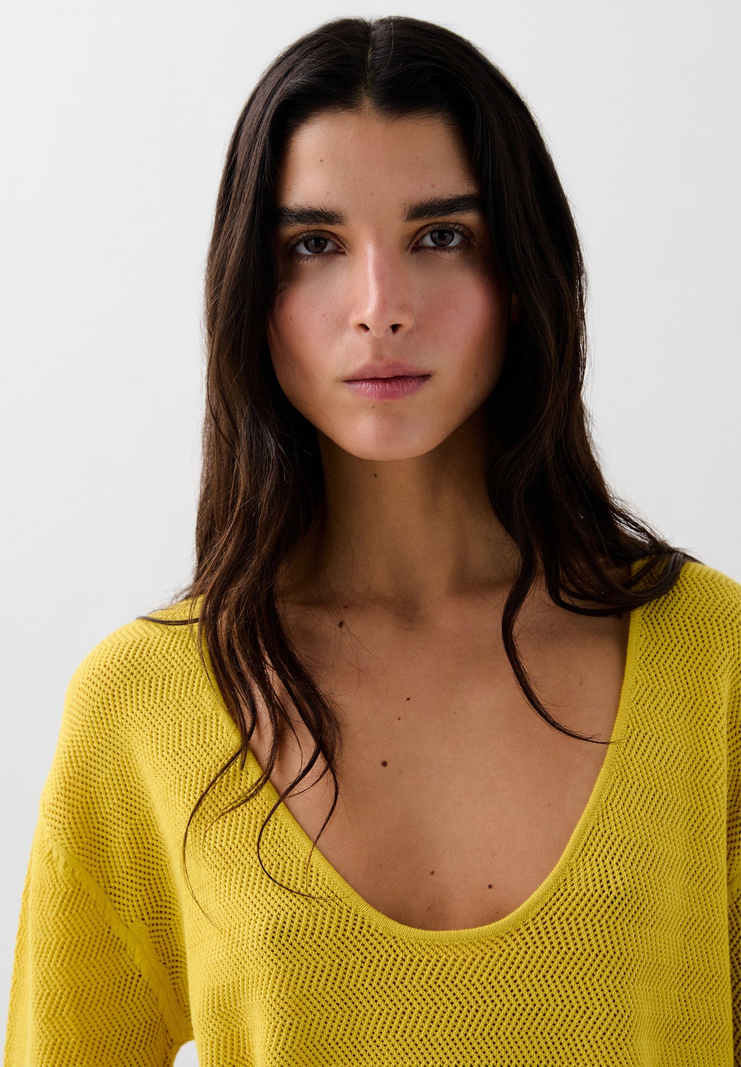 KNIT SWEATER WITH FRINGE