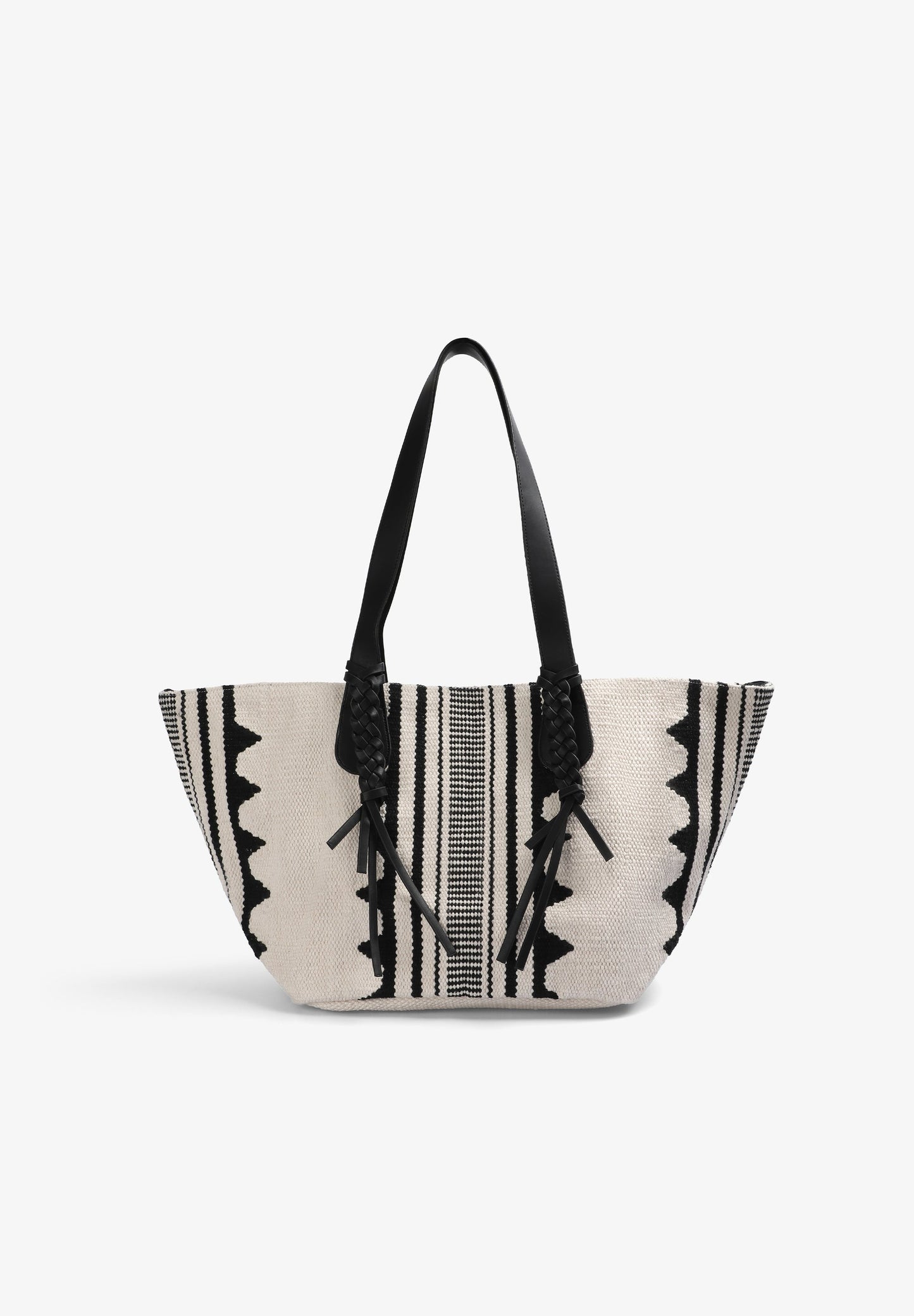ETHNIC PRINT SHOPPER BAG