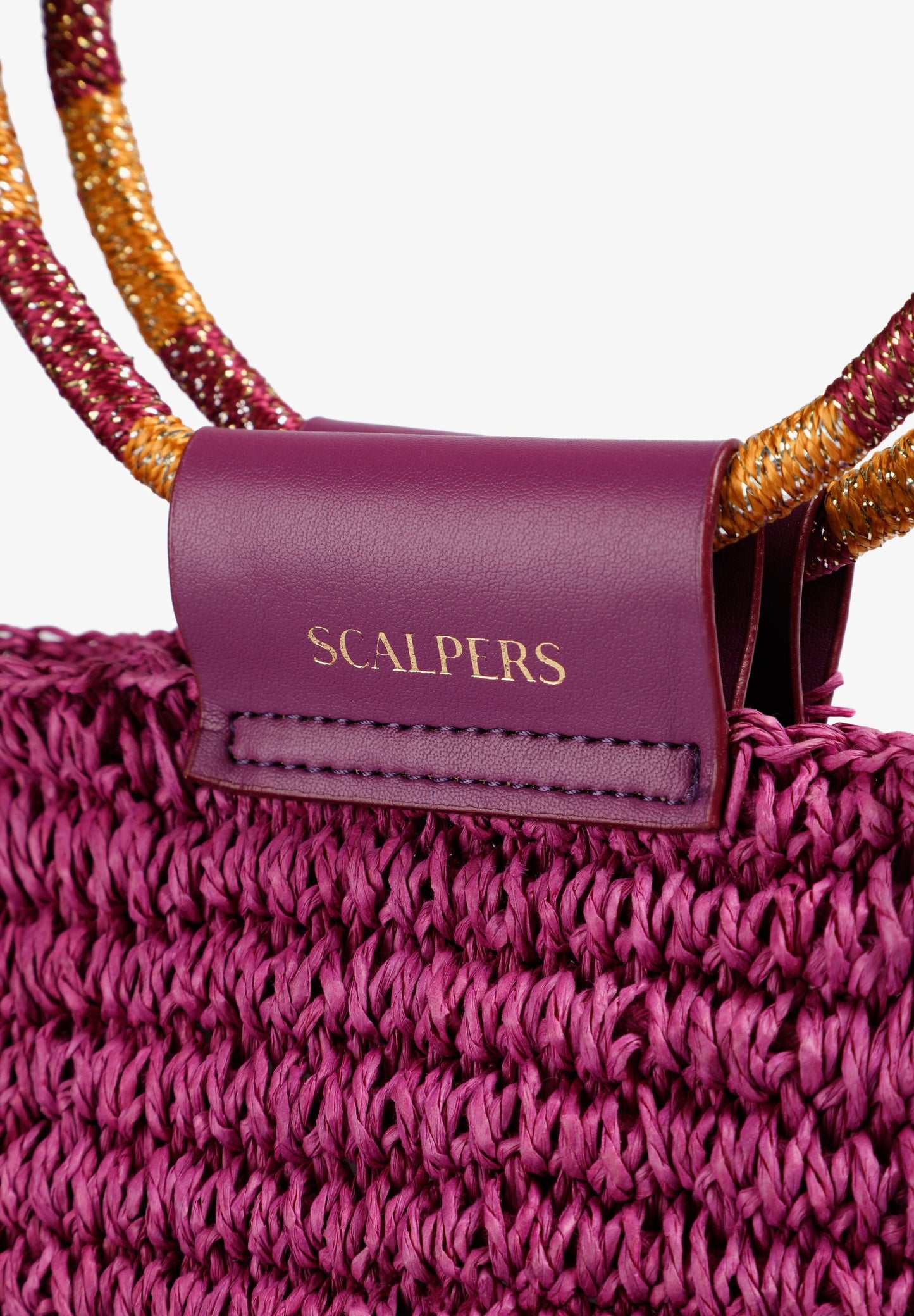 SC PAR BEADS FRINGED BAG