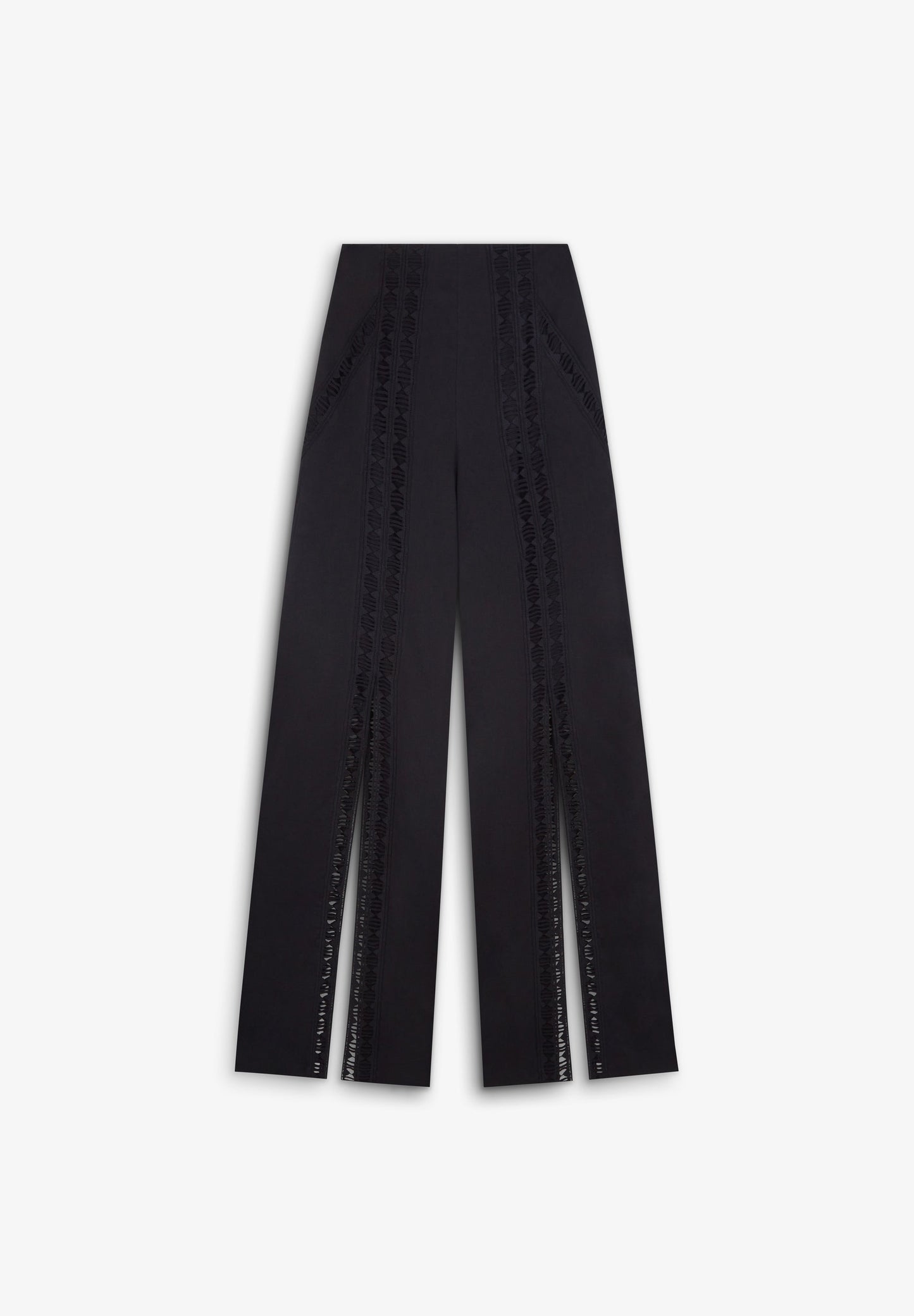 TROUSERS WITH EMBROIDERED DETAIL