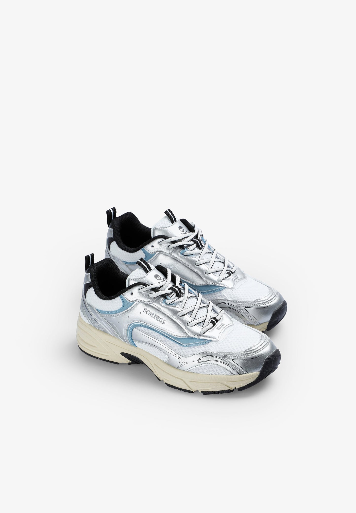 SILVER RUNNER SNEAKERS
