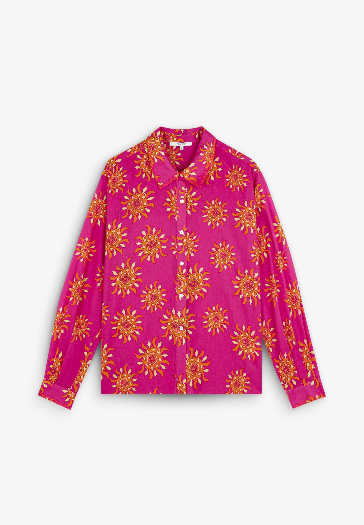 SC SUN COLOUR PRINT SHIRT