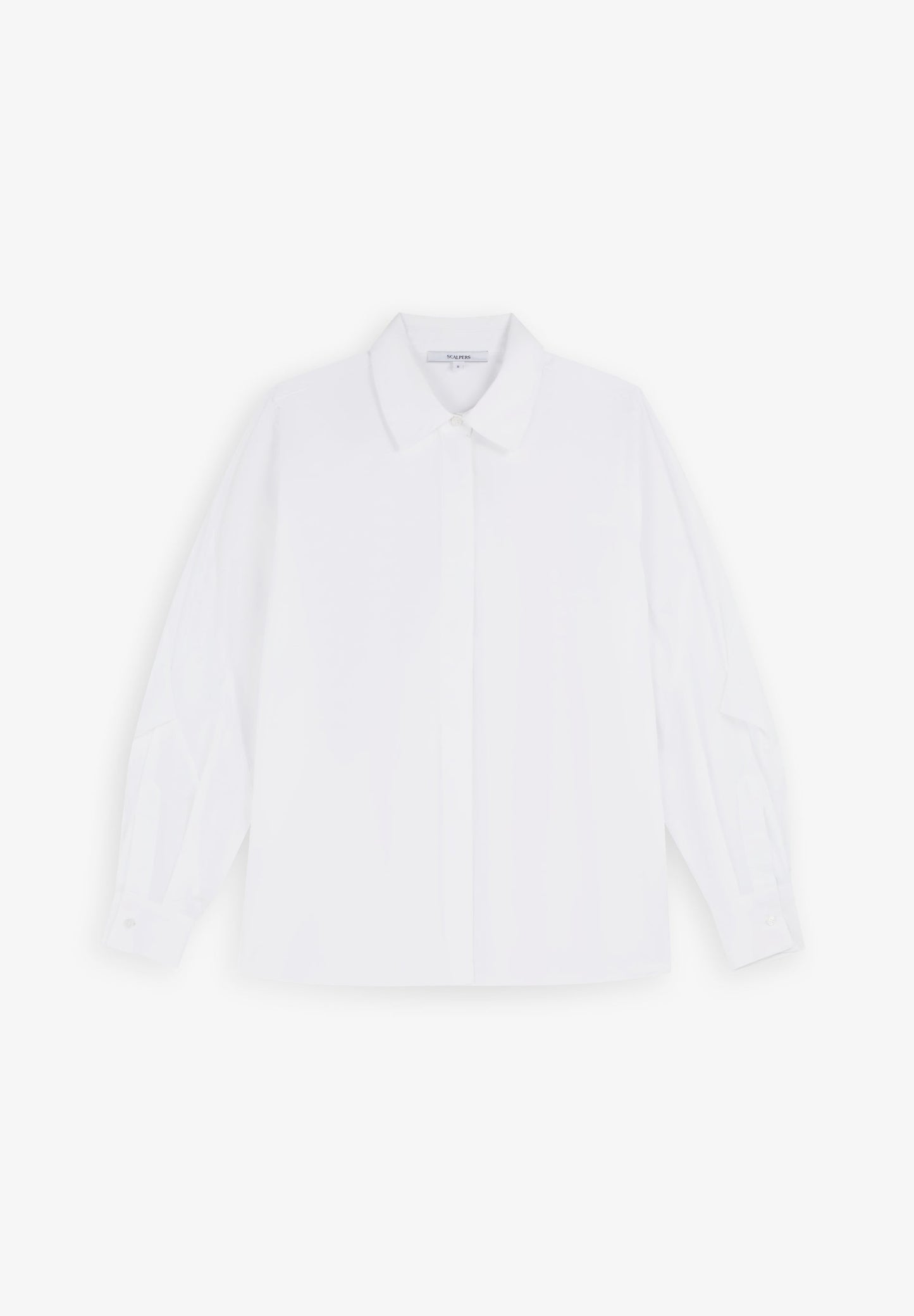 SHIRT WITH PLEATED DETAILS
