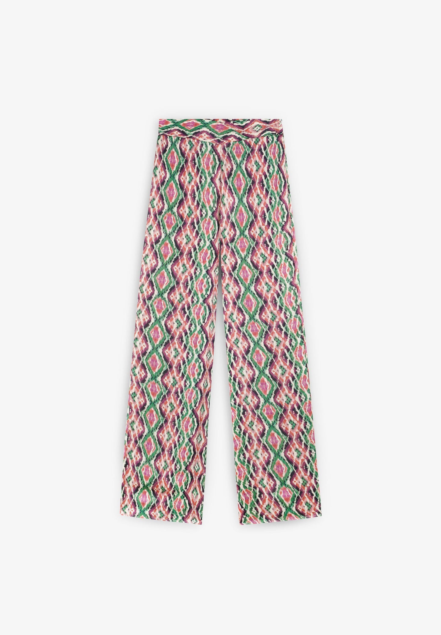 SC DIAMOND PRINT TROUSERS