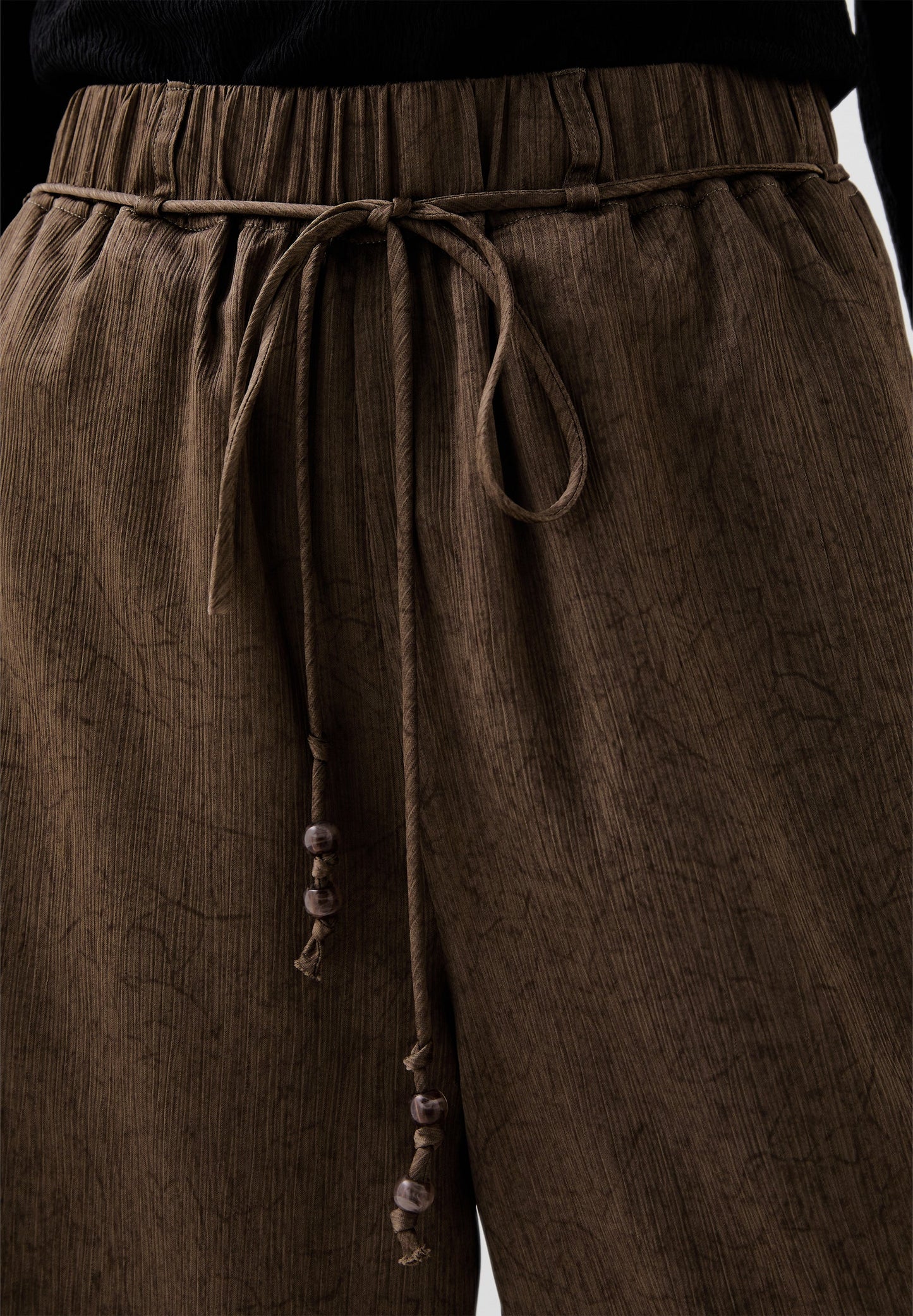 FLOWING DRAWSTRING TROUSERS