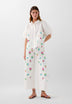CULOTTE JEANS WITH EMBROIDERED FLOWERS