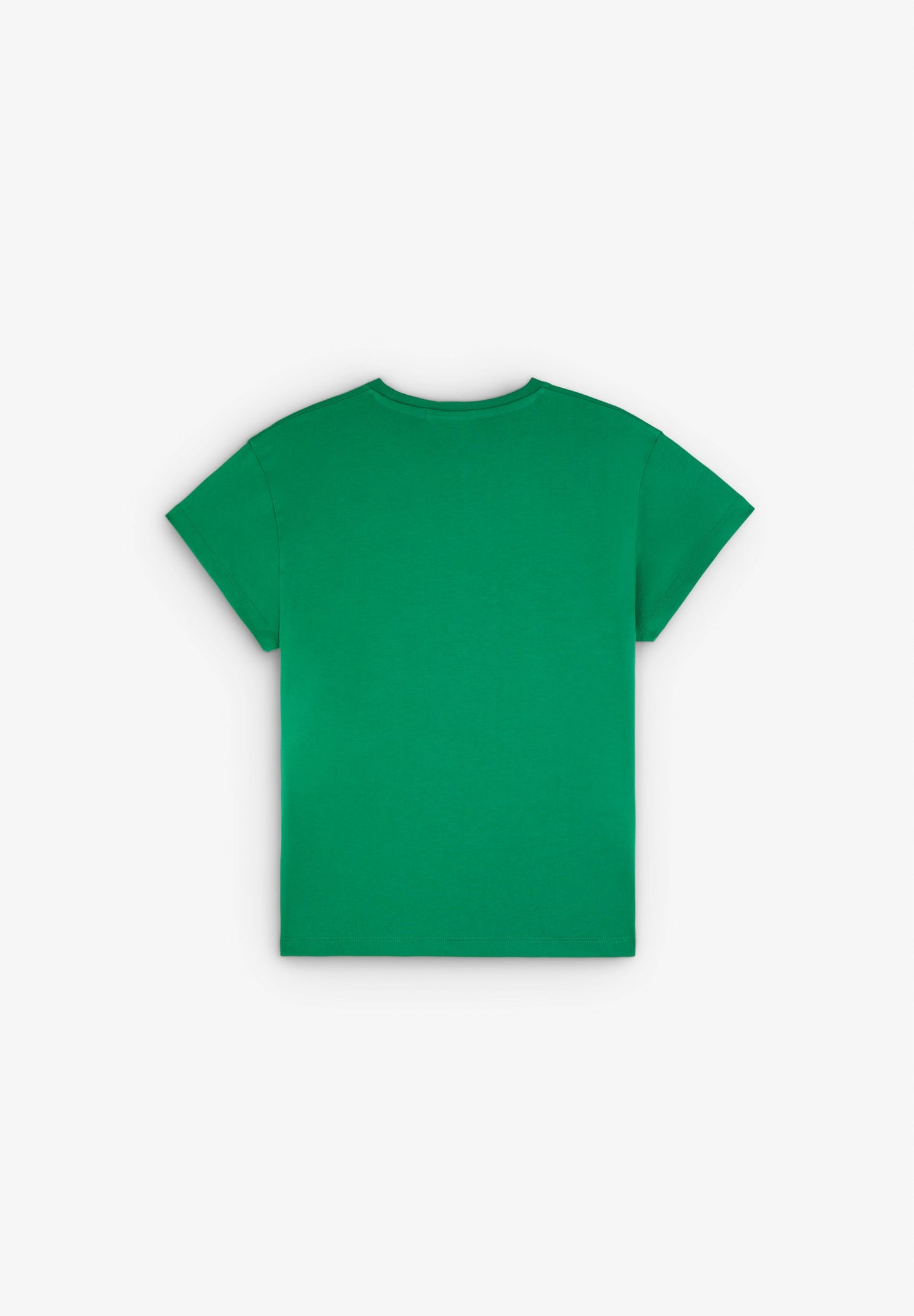 T-SHIRT WITH FRONT LOGO PRINT