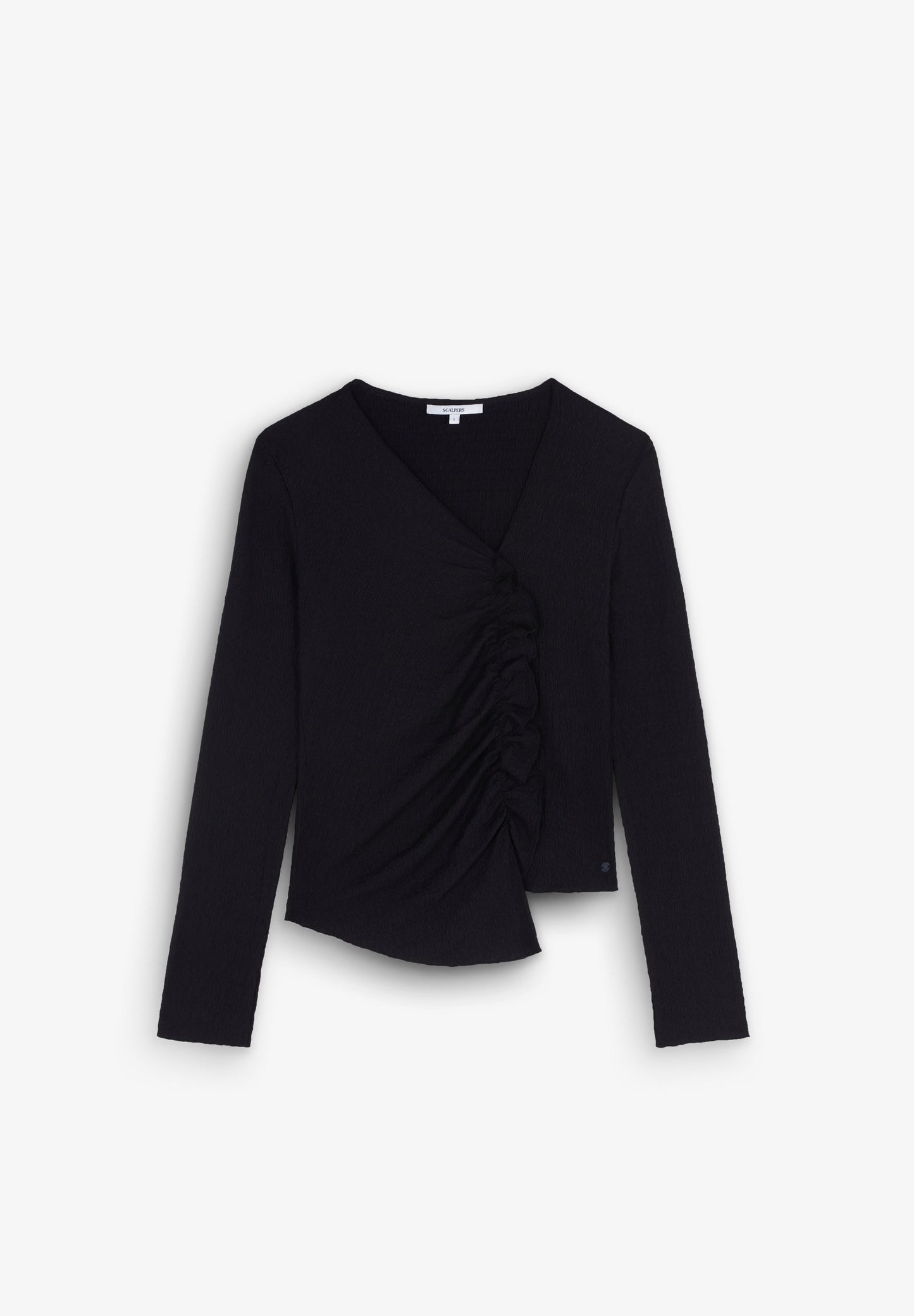 ASYMMETRIC NECKLINE TOP