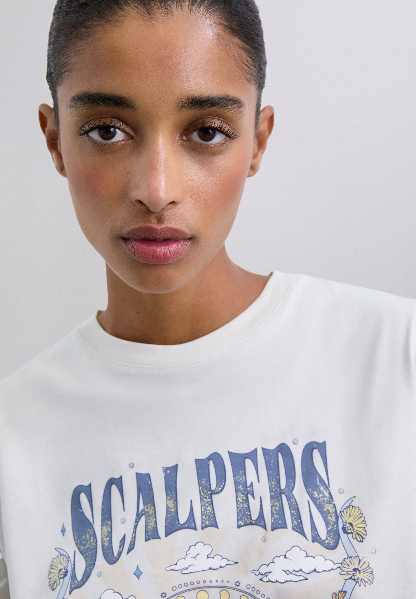 ROCK PRINT SKULL T-SHIRT