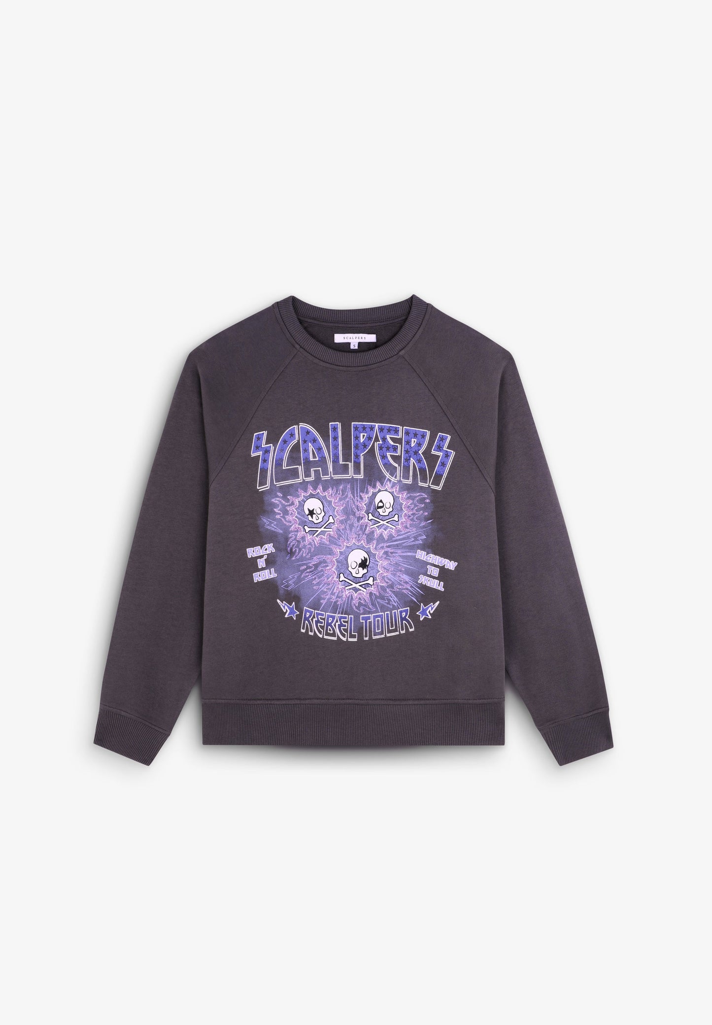 SWEATSHIRT WITH ROCK TOUR PRINT