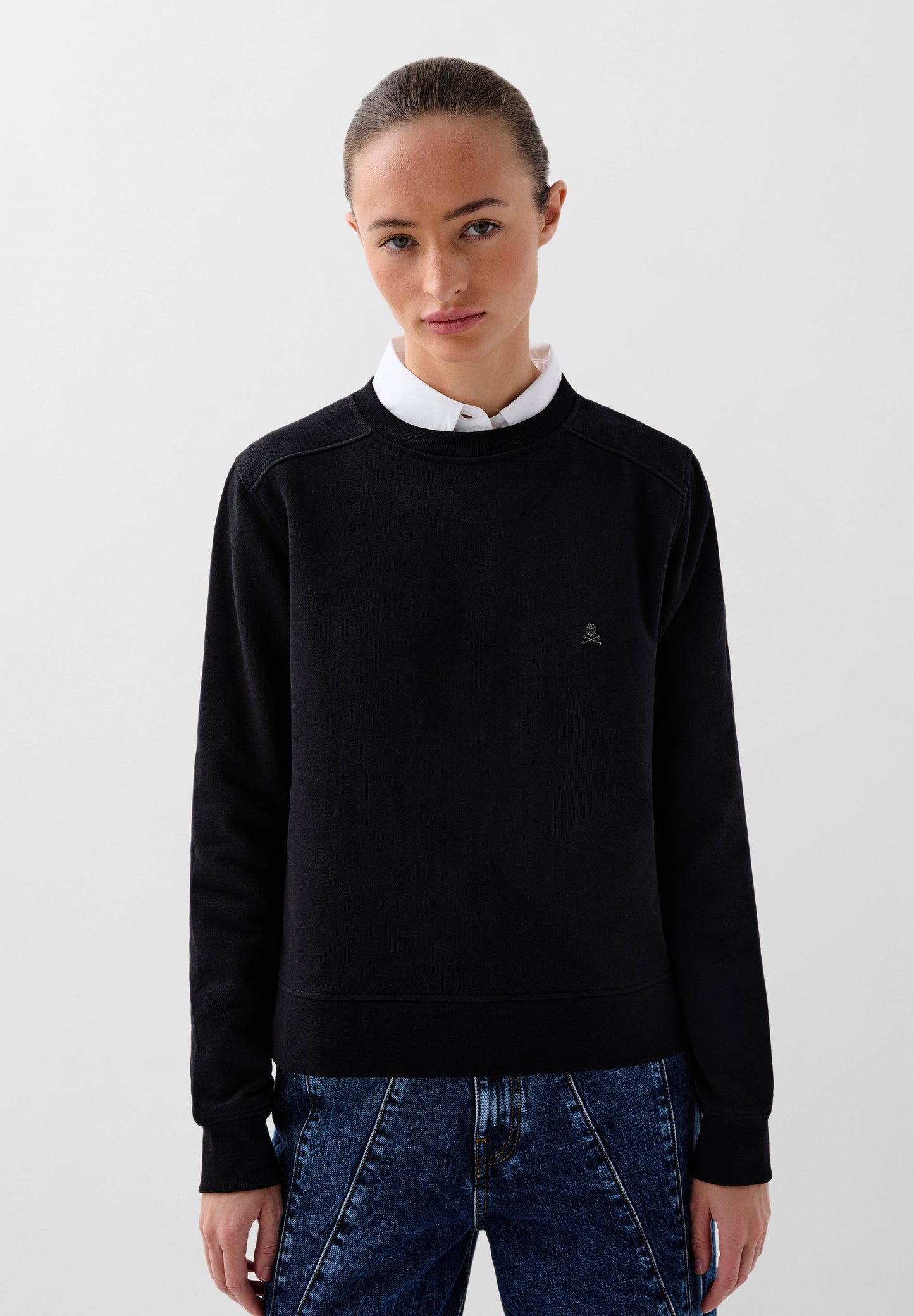 BASIC SKULL SWEATSHIRT