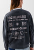 FADED PRINT SWEATSHIRT