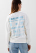 FADED PRINT SWEATSHIRT