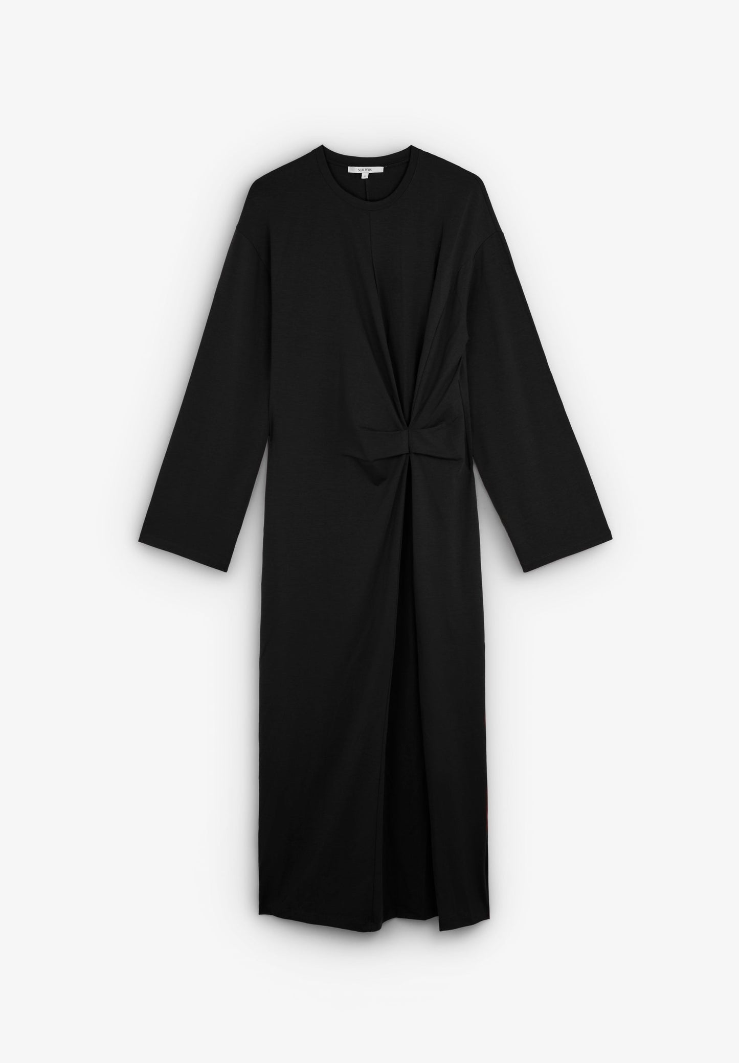 FLOWING DRESS WITH KNOT DETAIL