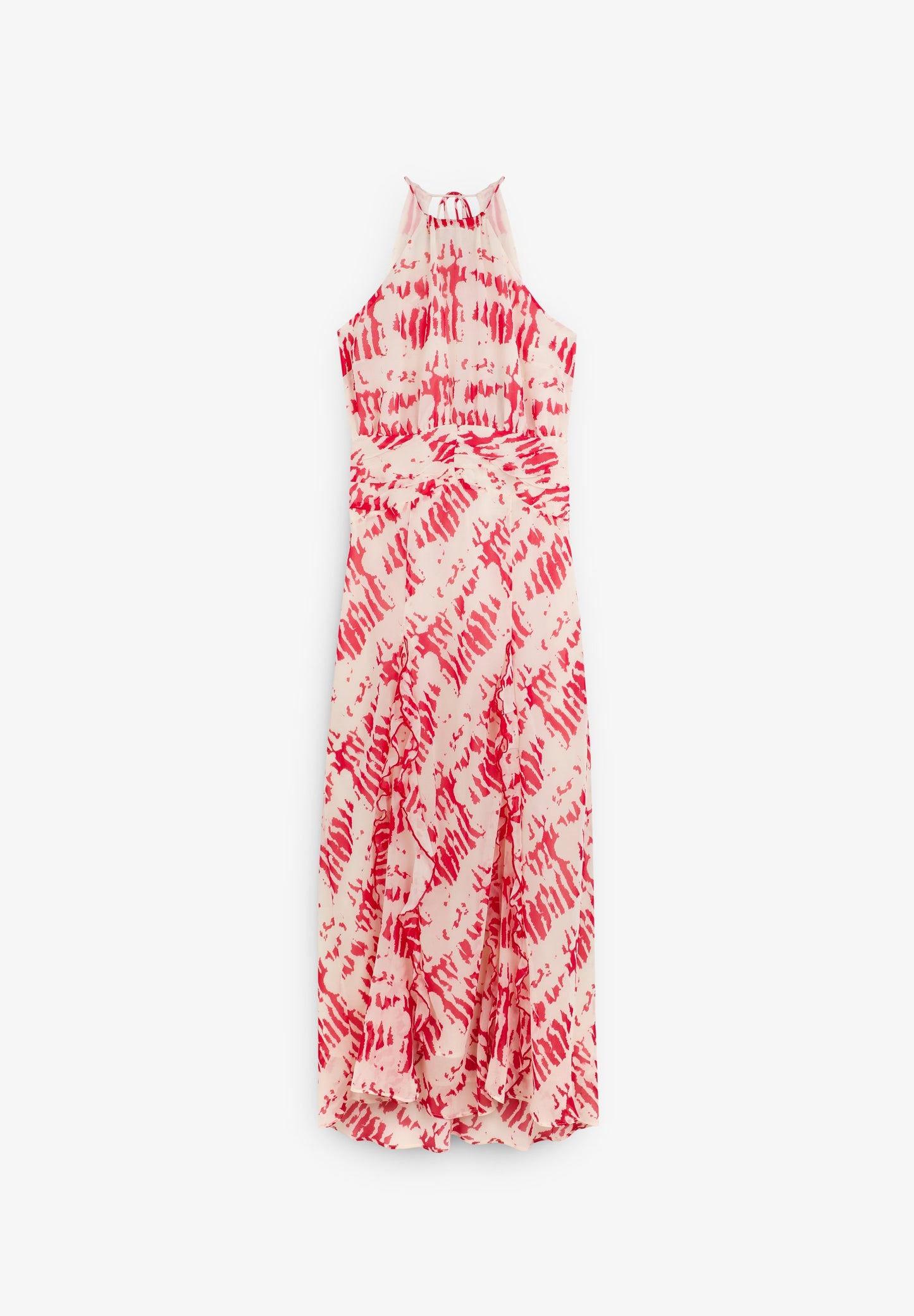MULTI-POSITION PRINTED DRESS