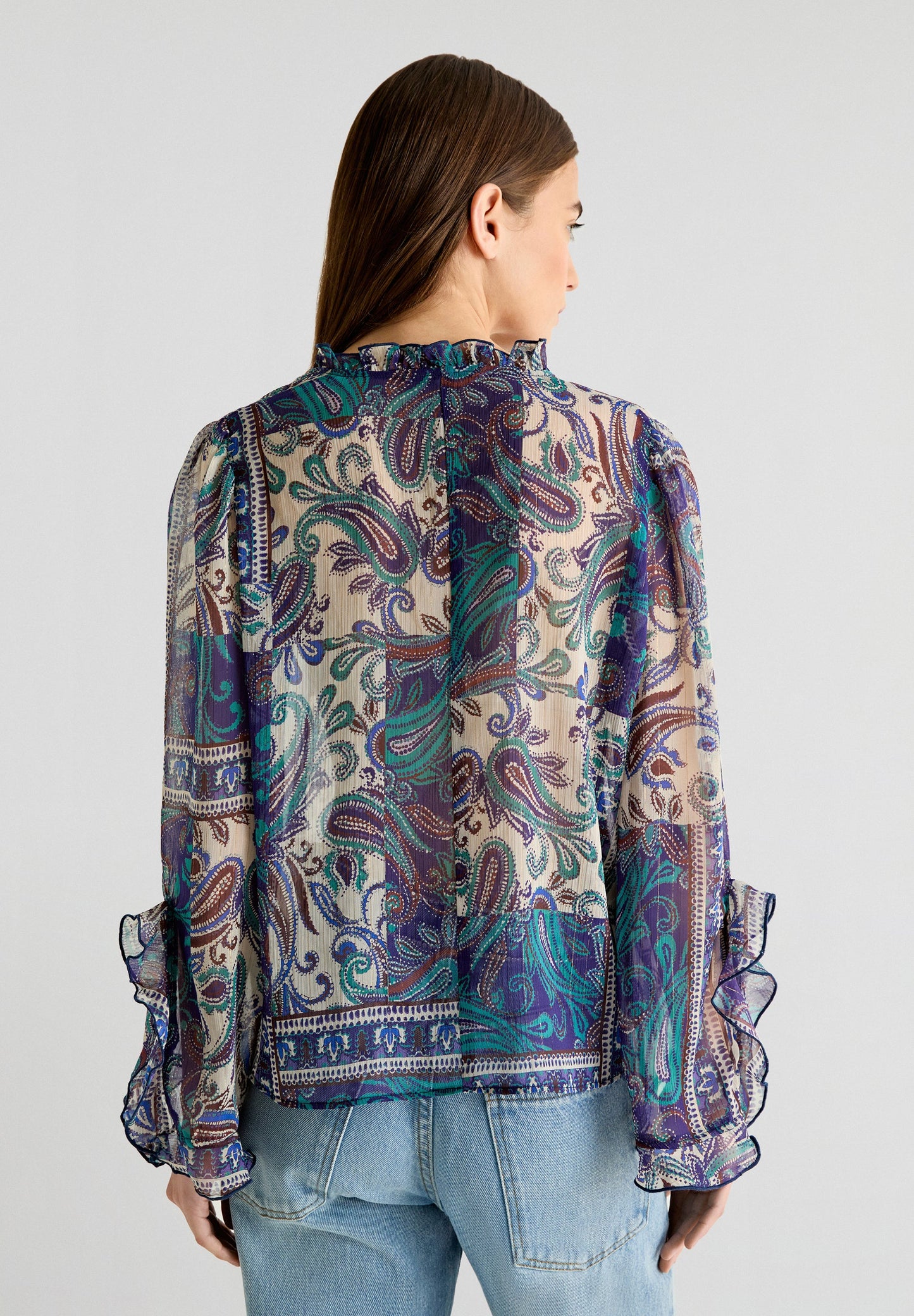 PASLEY RUFFLE SHIRT