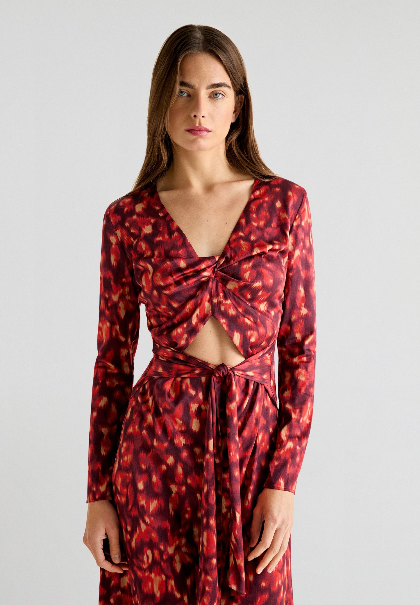 ROUGE PRINT DRESS