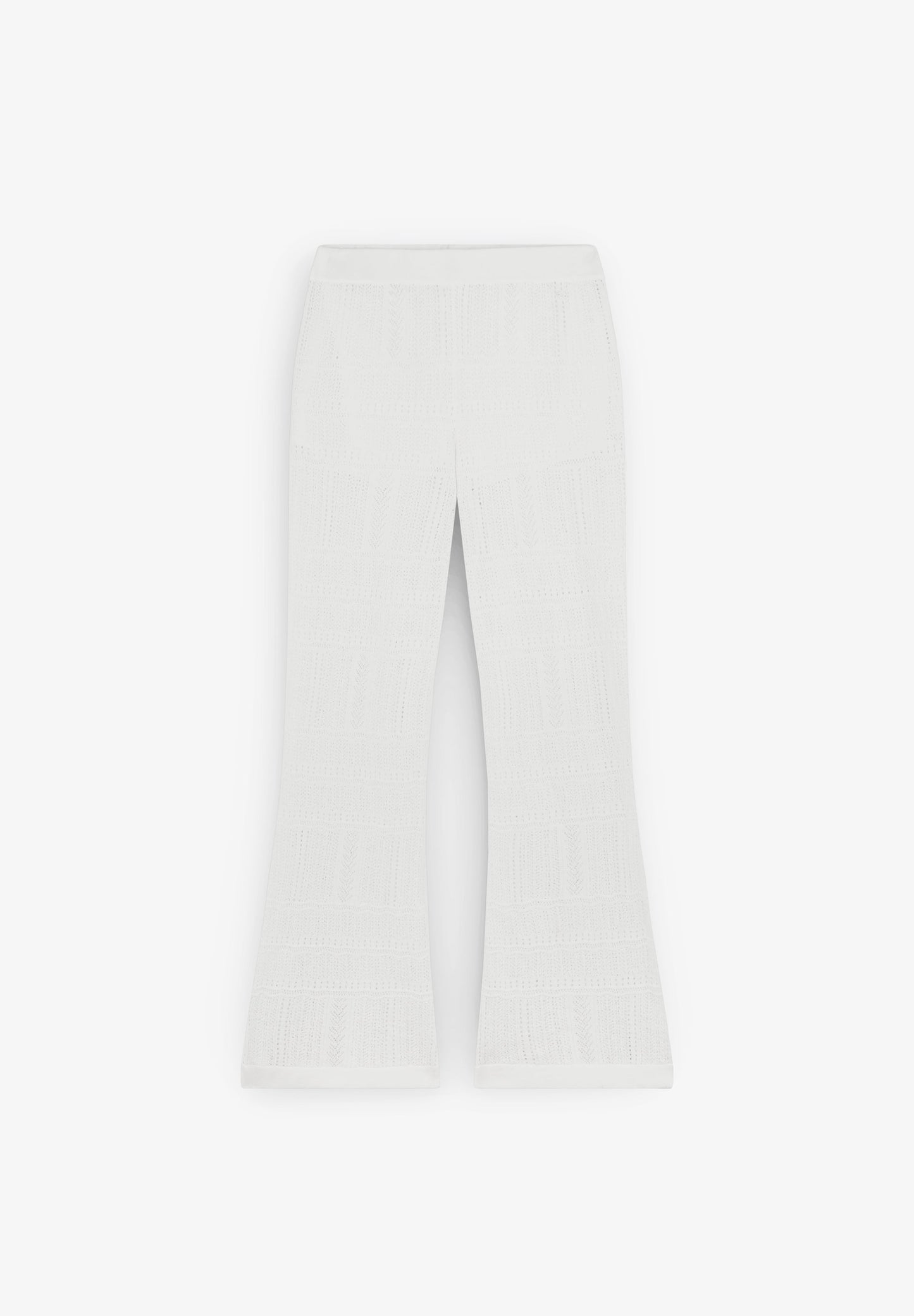 POINTELLE FLARED TROUSERS