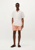 WAVED PRINT SWIMMING TRUNKS