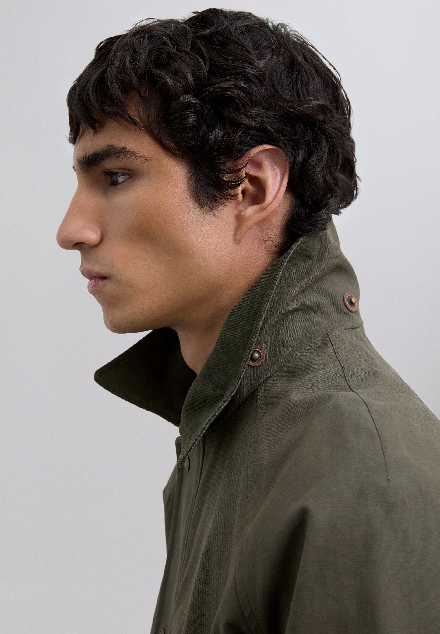 COTTON JACKET WITH HOOD