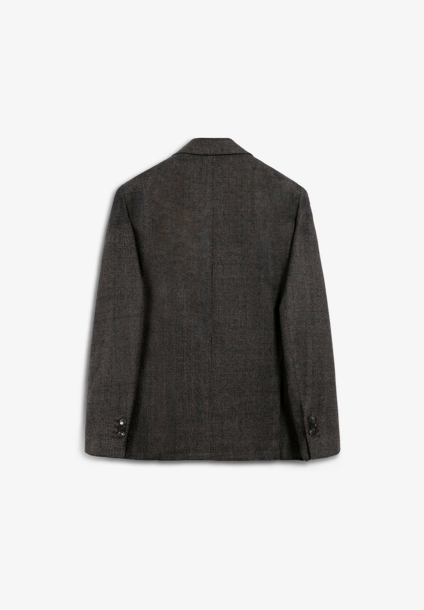CHECKED WOOL BLAZER