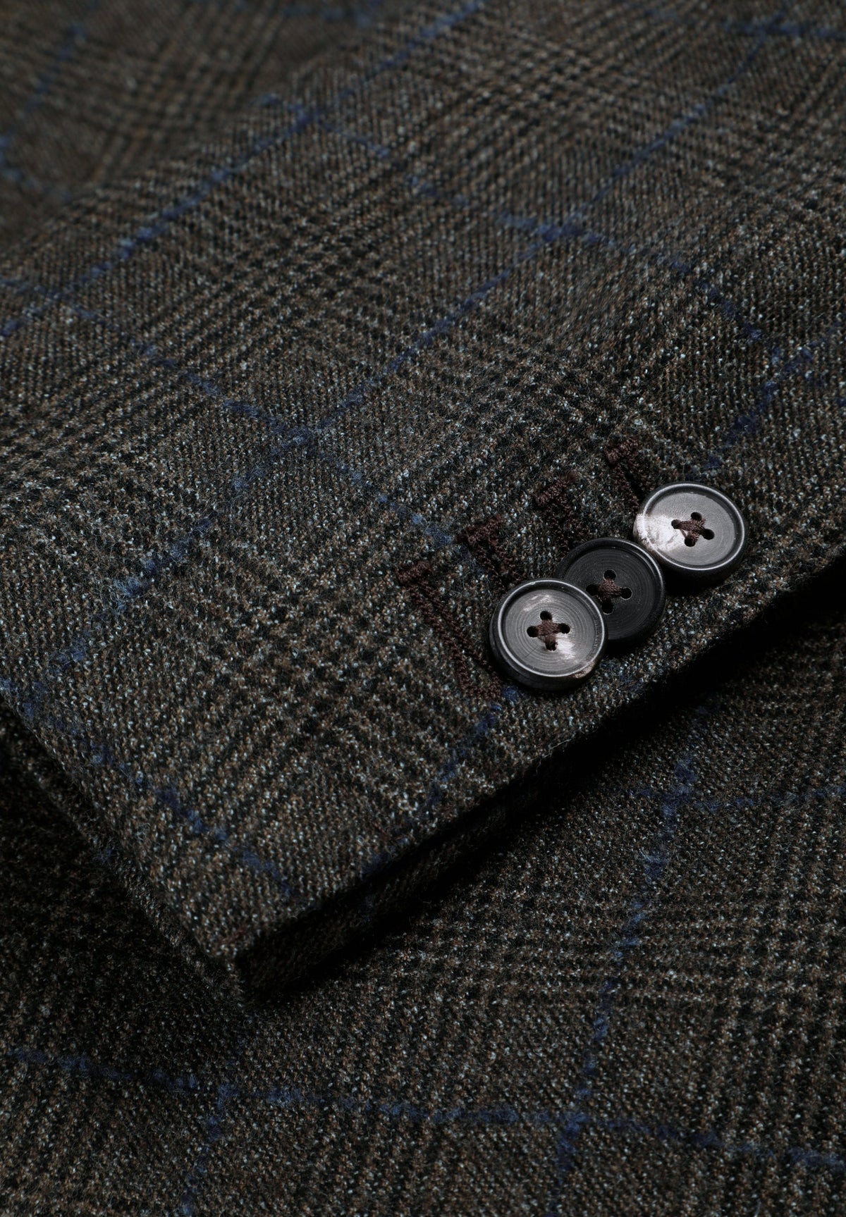 CHECKED WOOL BLAZER