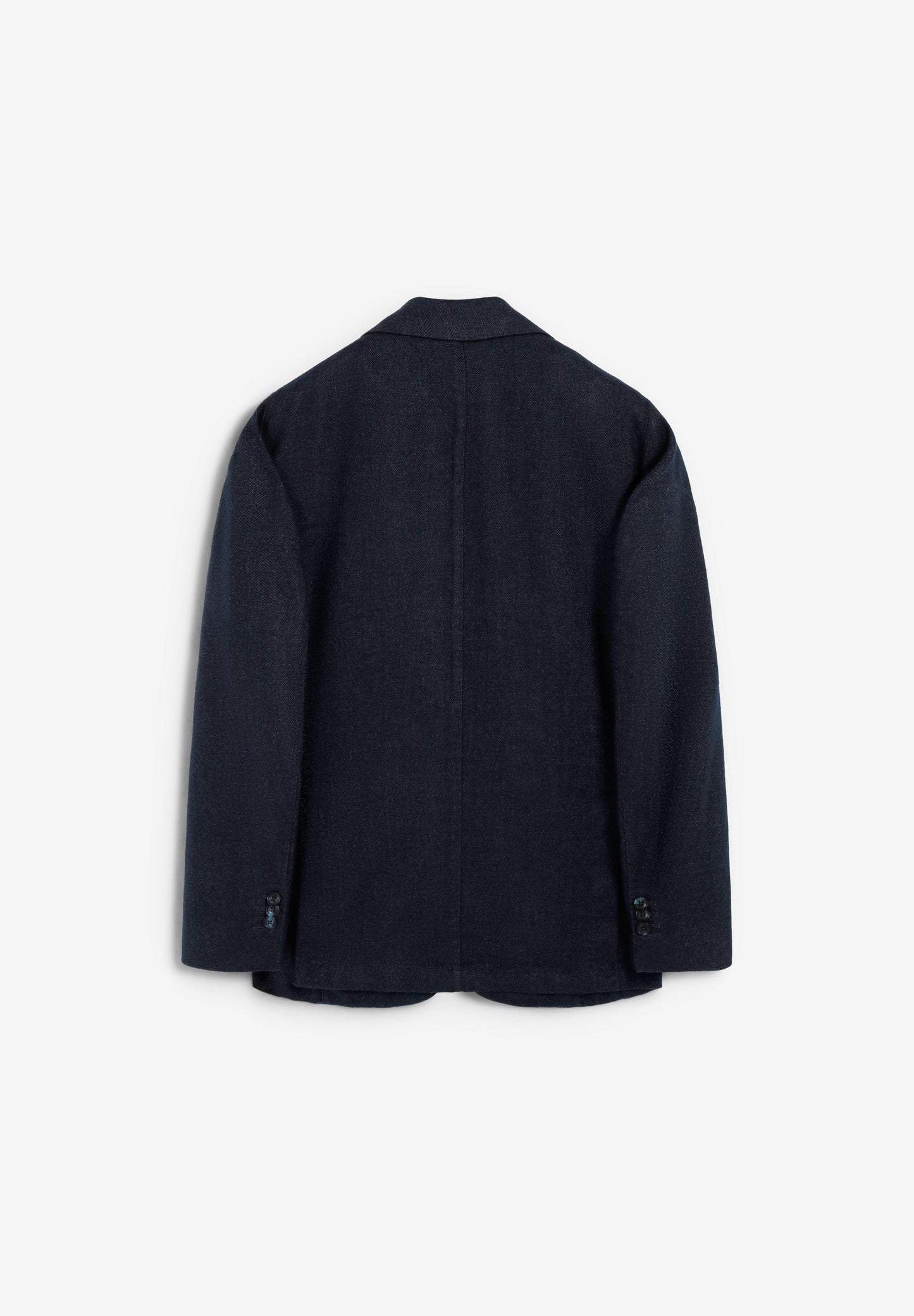 HERRINGBONE WOOL BLAZER