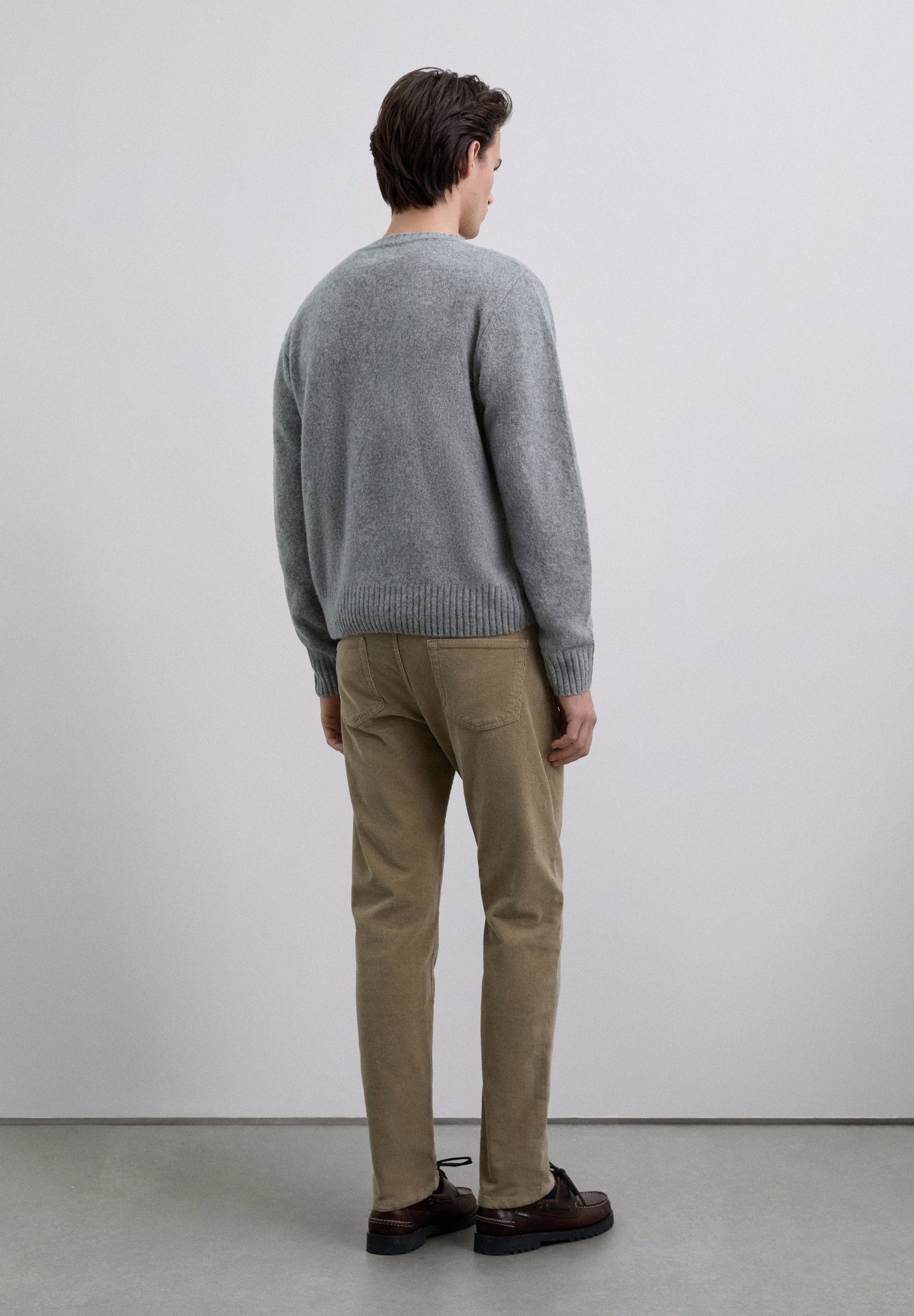 REGULAR FIT CORDUROY TROUSERS