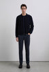 COTTON CHINO TROUSERS