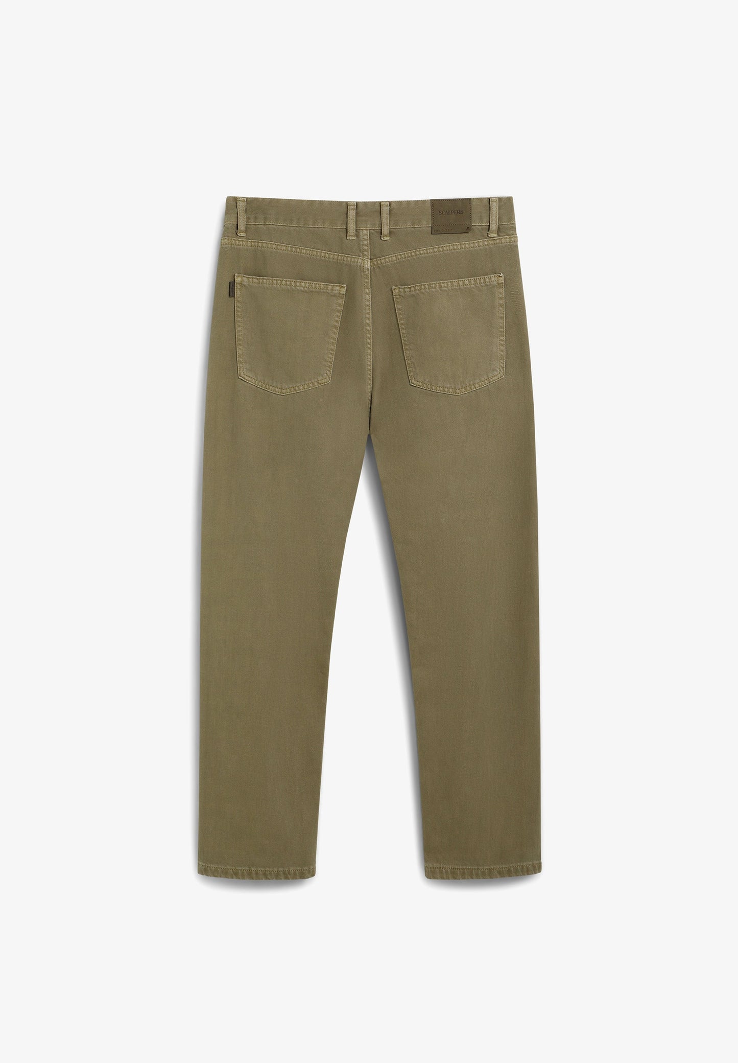 STRAIGHT COTTON TROUSERS