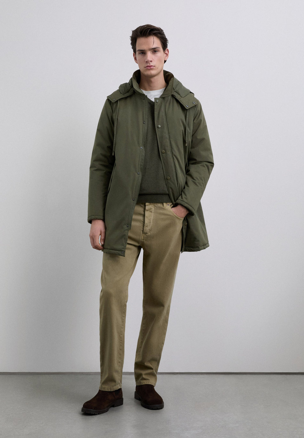 PARKA CAPUCHA DESMONTABLE - Scalpers