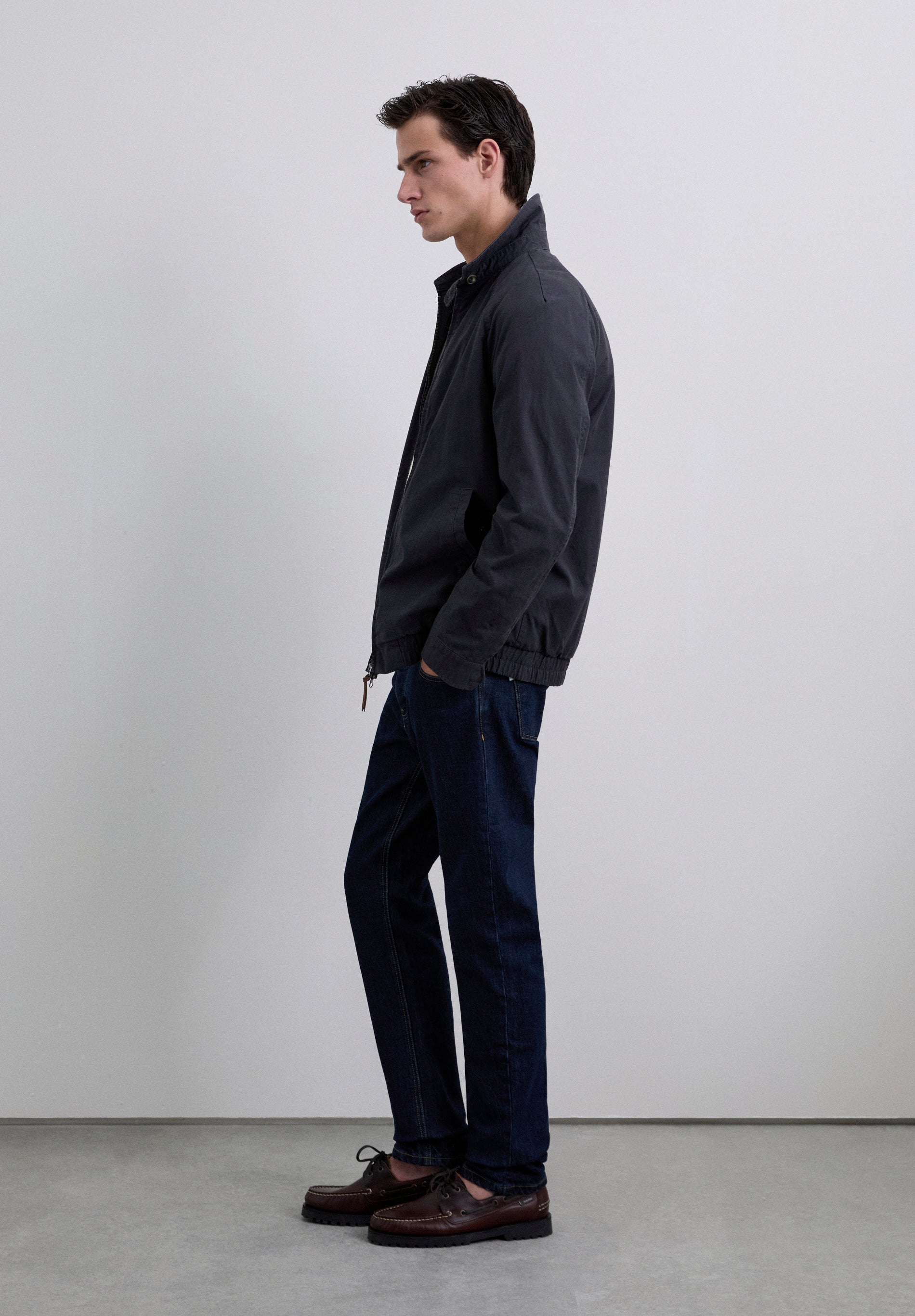 DENIM TROUSERS