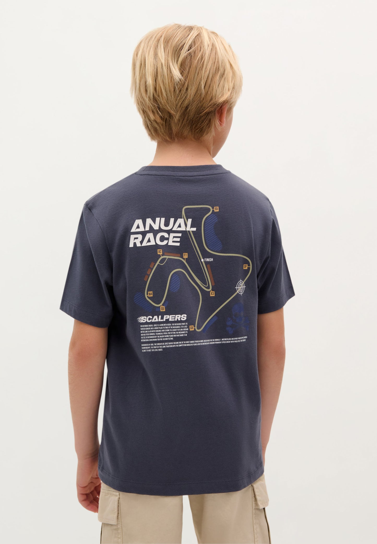 RACE PRINT T-SHIRT