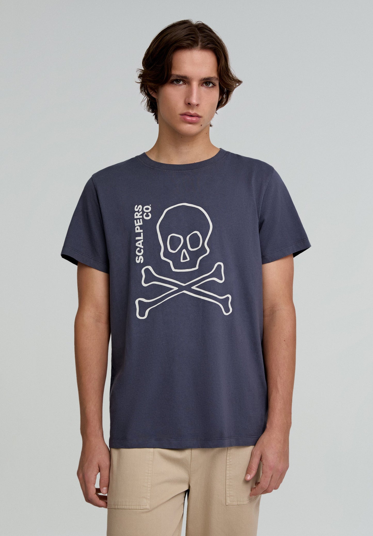 FRONT SKULL T-SHIRT