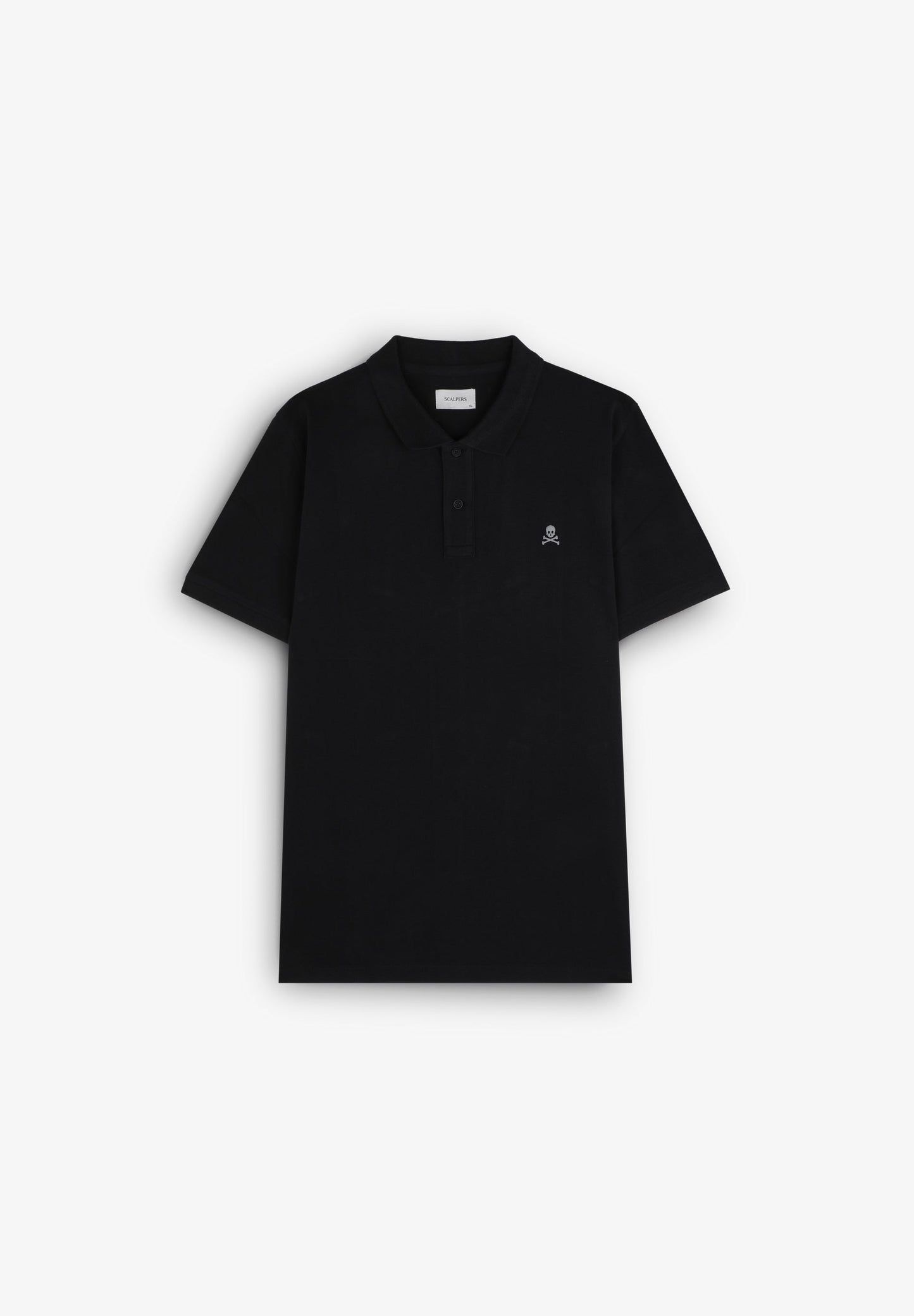 POLO SHIRT WITH CONTRAST SKULL