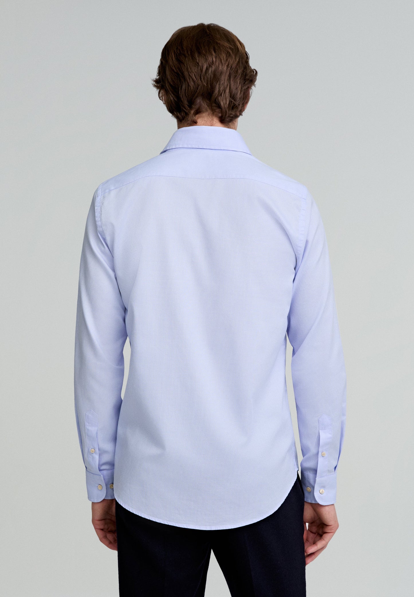 CONTRAST SKULL FORMAL SHIRT