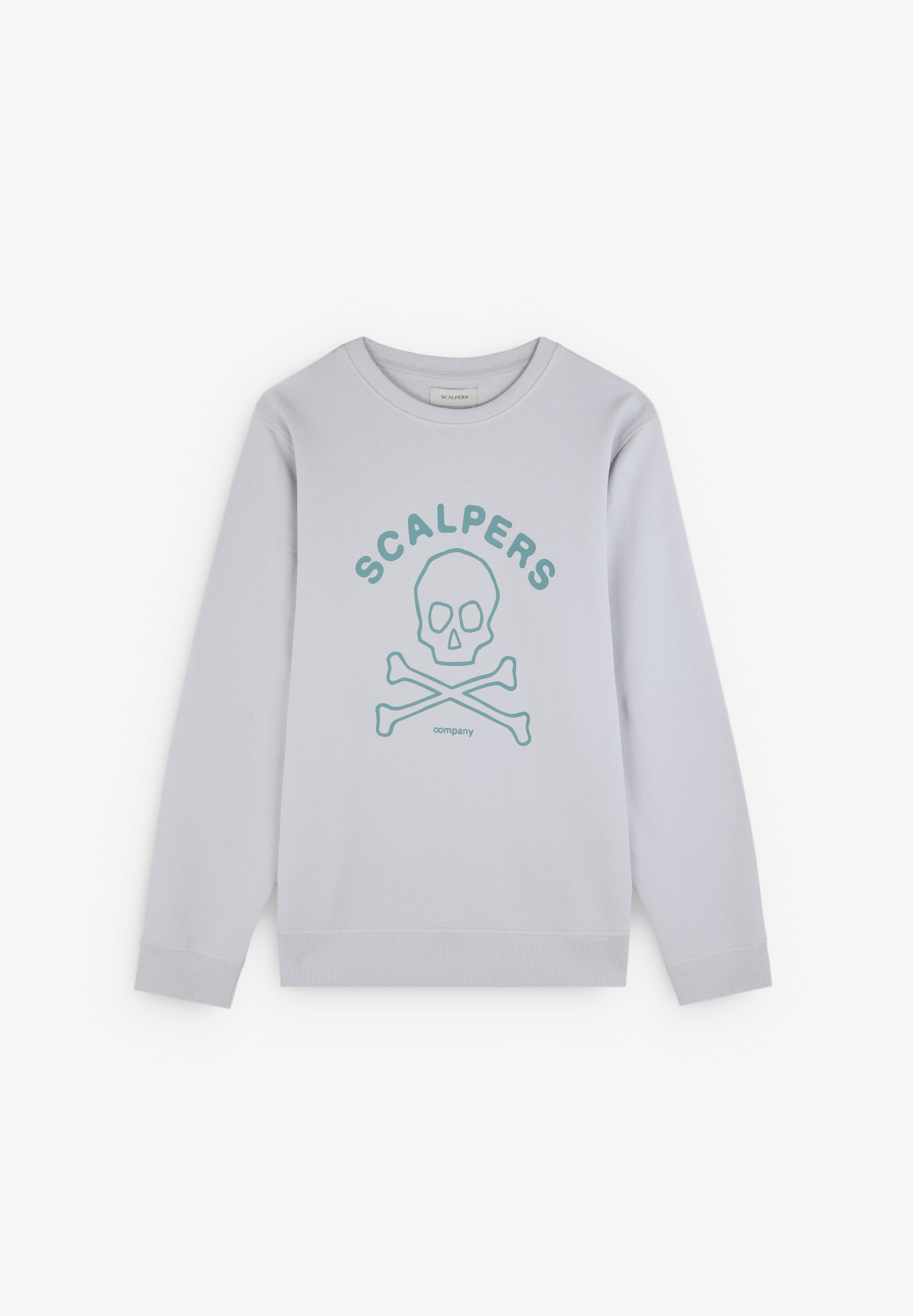 SKULL PRINT SWEATSHIRT