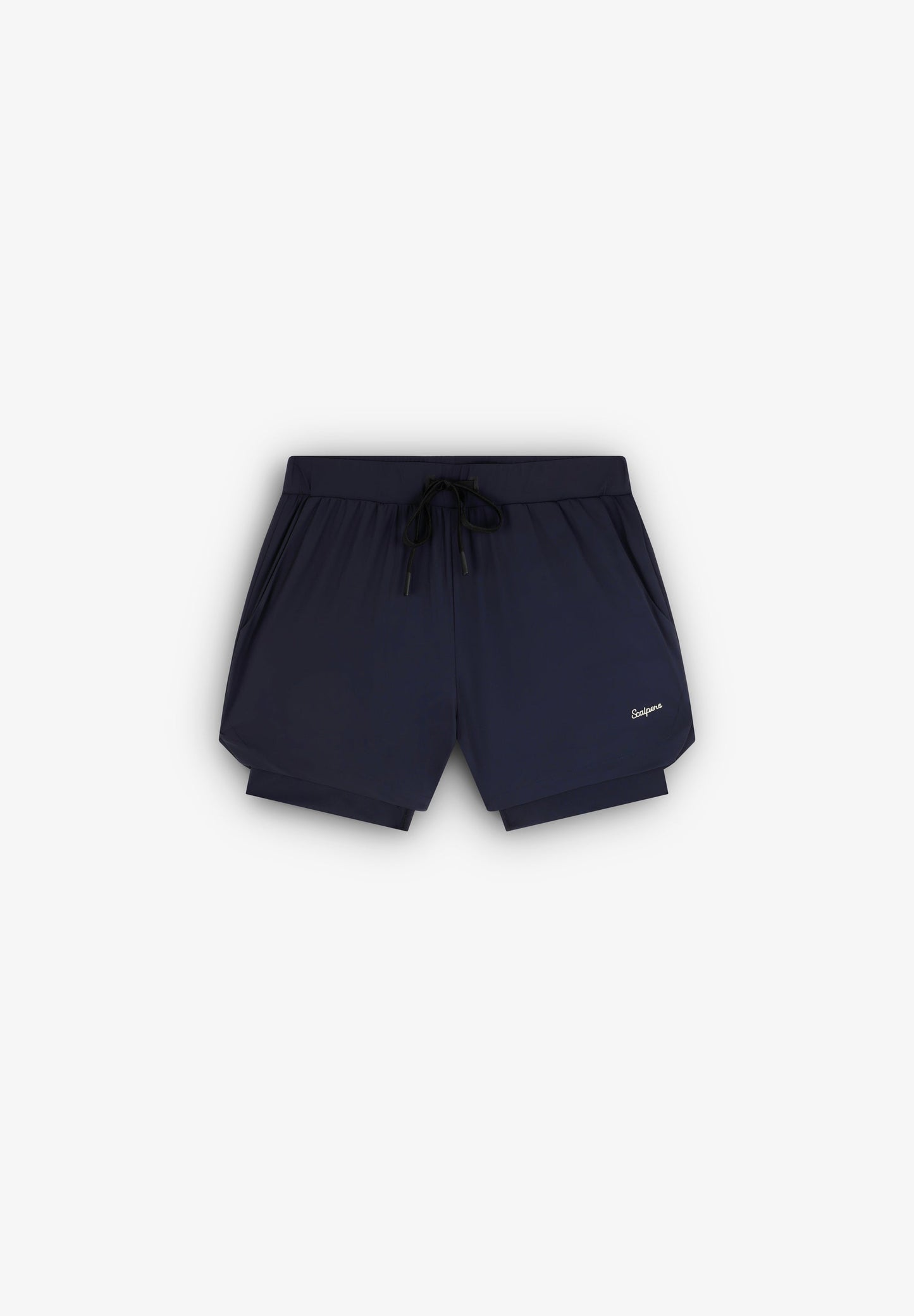 CONTRAST LOGO TECHNICAL SHORTS