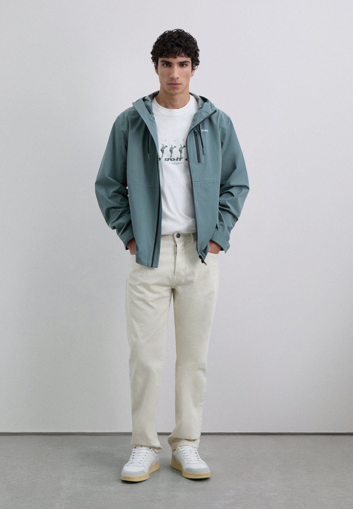 WATERPROOF HOODED JACKET