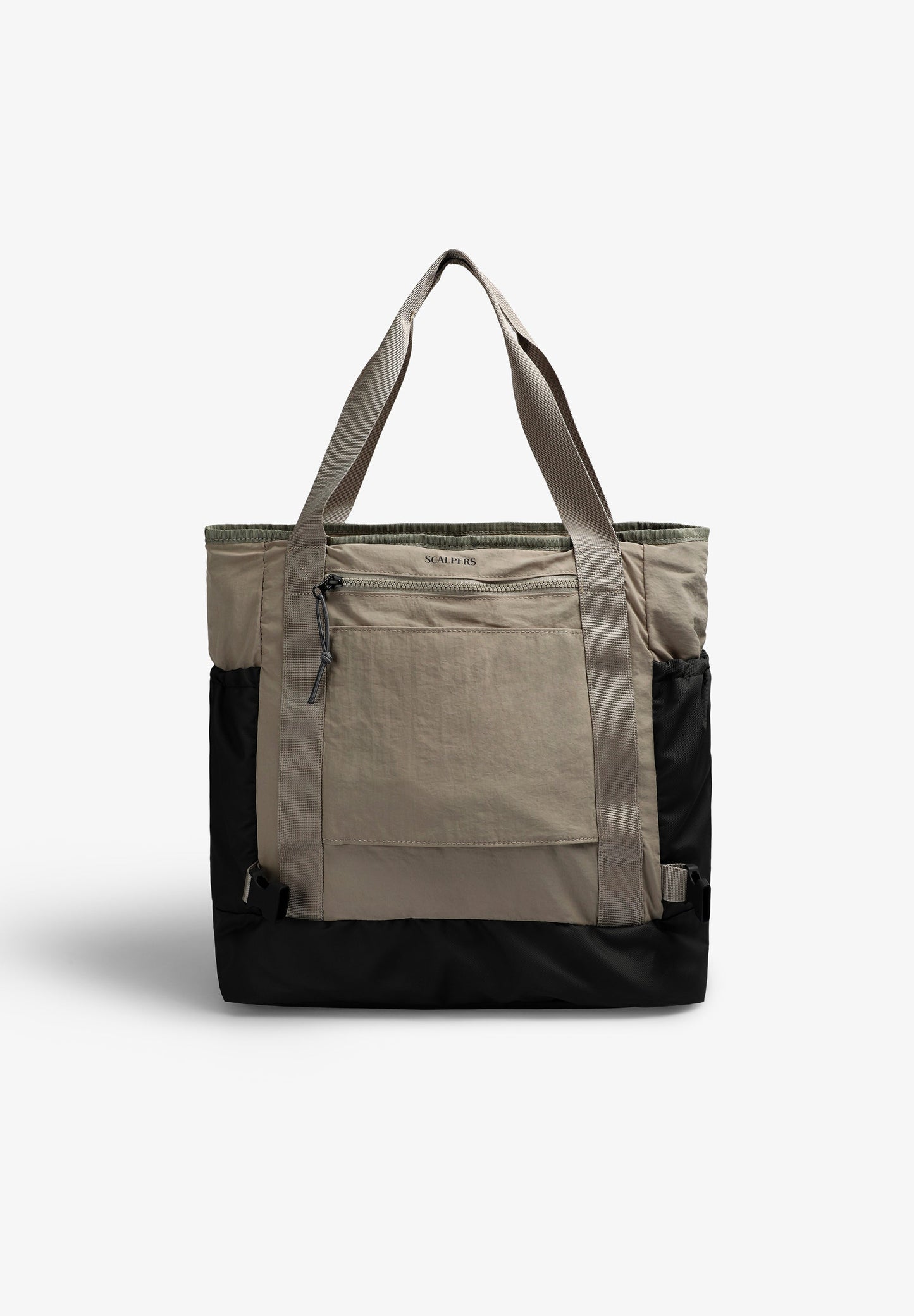 BAG WITH ADJUSTABLE CONTRAST STRAPS