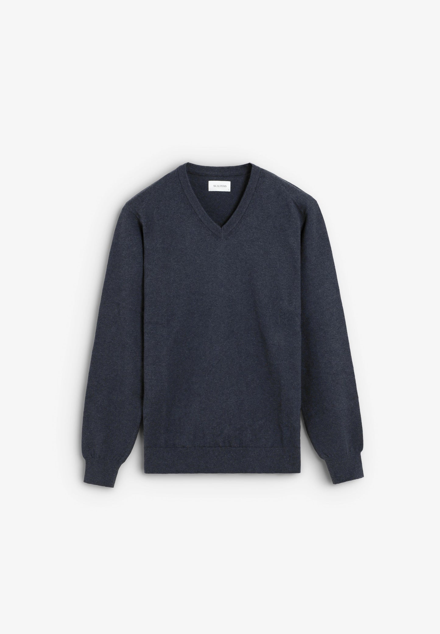 V-NECK SKULL SWEATER