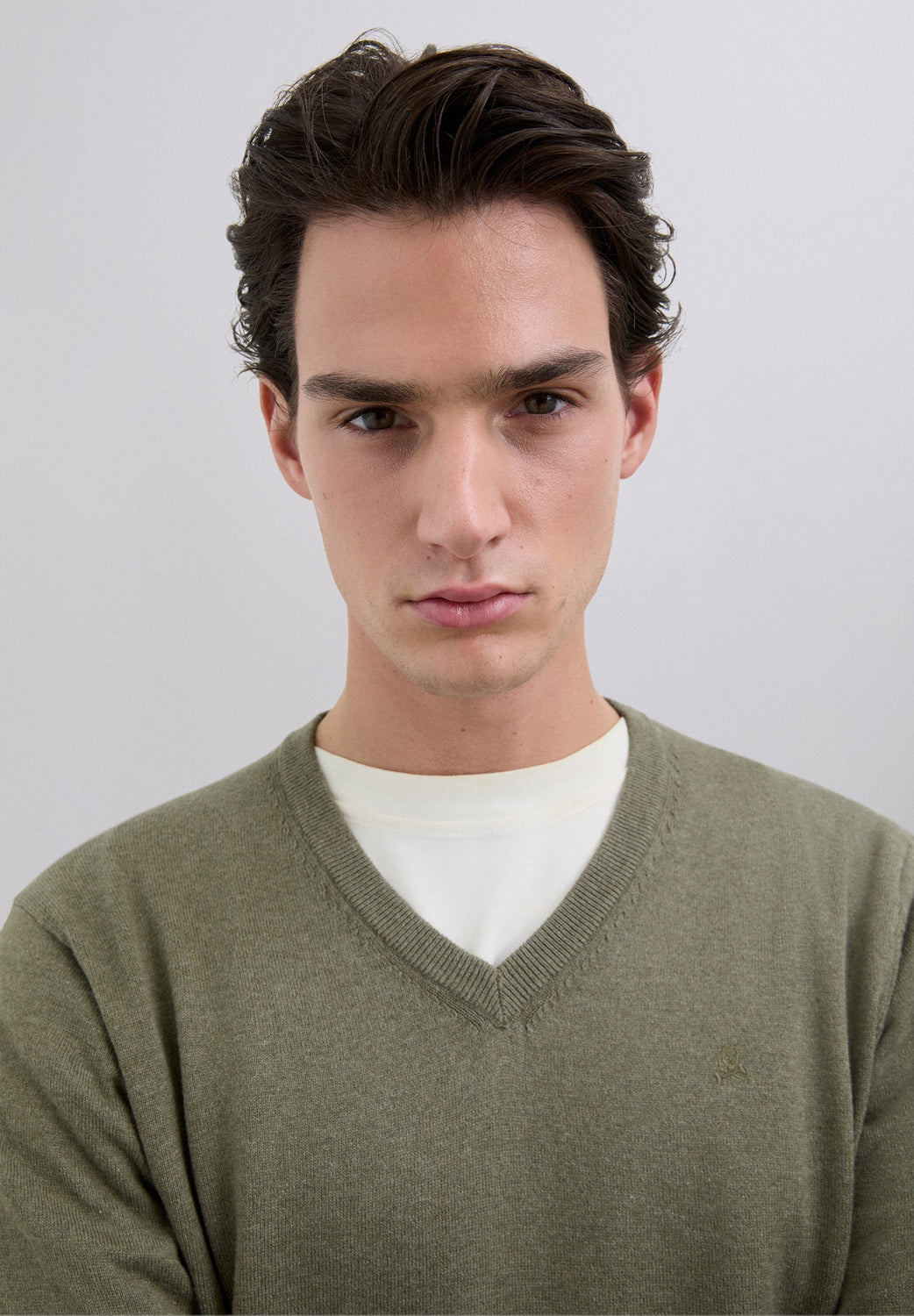 JERSEY PUNTO CUELLO PICO ALGODÓN - Scalpers